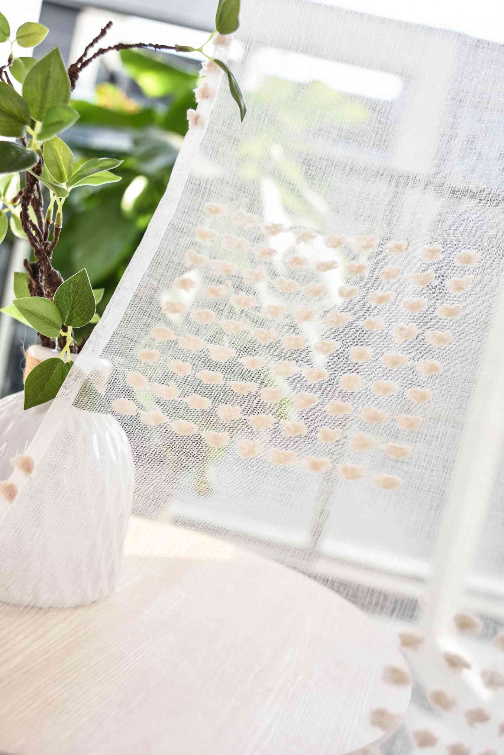 Gardine »VALENCIA« Multiband Aufhängung Scherli Transparent Leinen-Optik 2023400-408S Gardinenschal Img1704_1_9d80e44b-67fb-406b-9abb-368bc2f5e017 | Gardinenbox.de