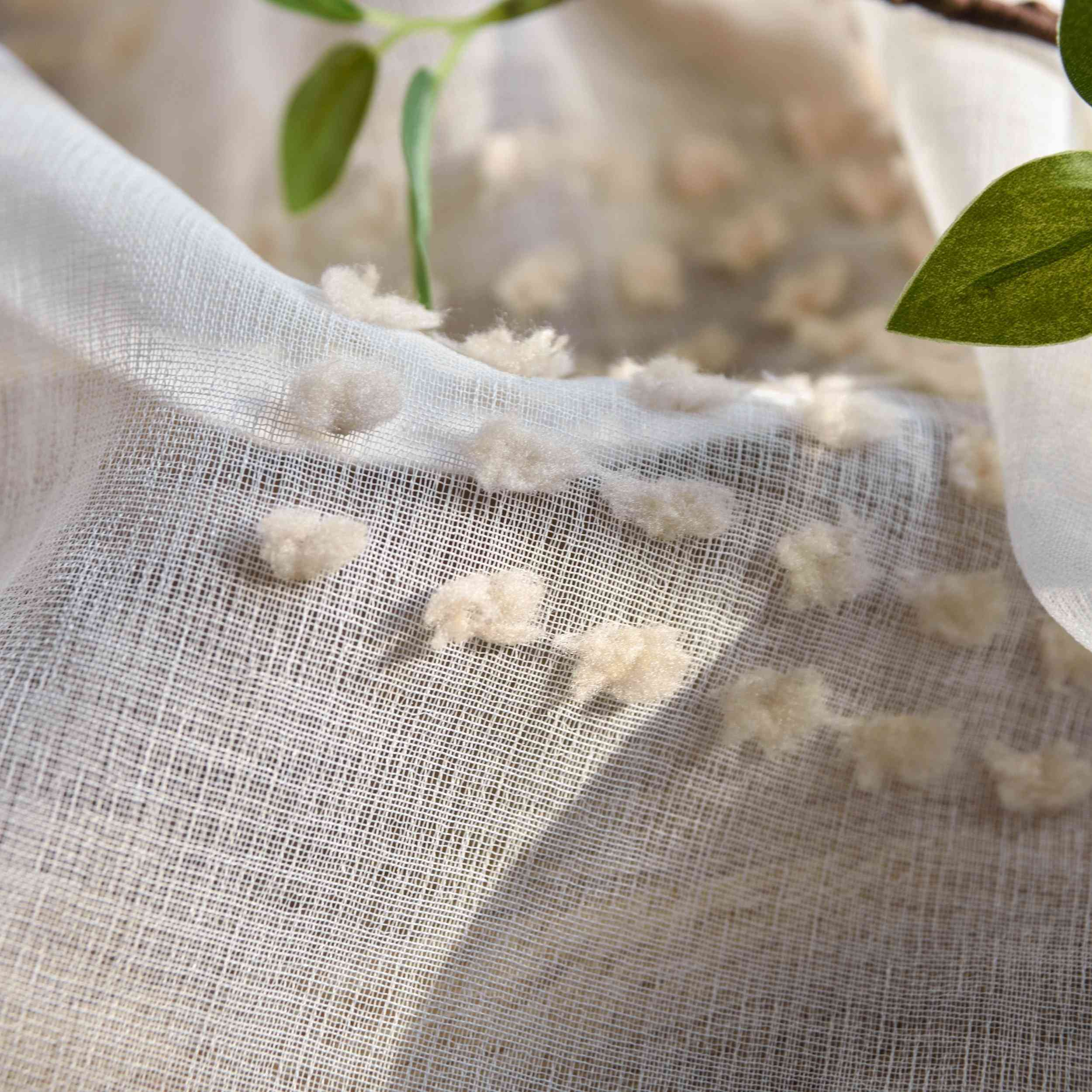 2er Set Gardine »VALENCIA« Multiband Aufhängung Scherli Transparent Leinen-Optik 2023400-408S-2 Gardinen Set Img1712_1 | Gardinenbox.de