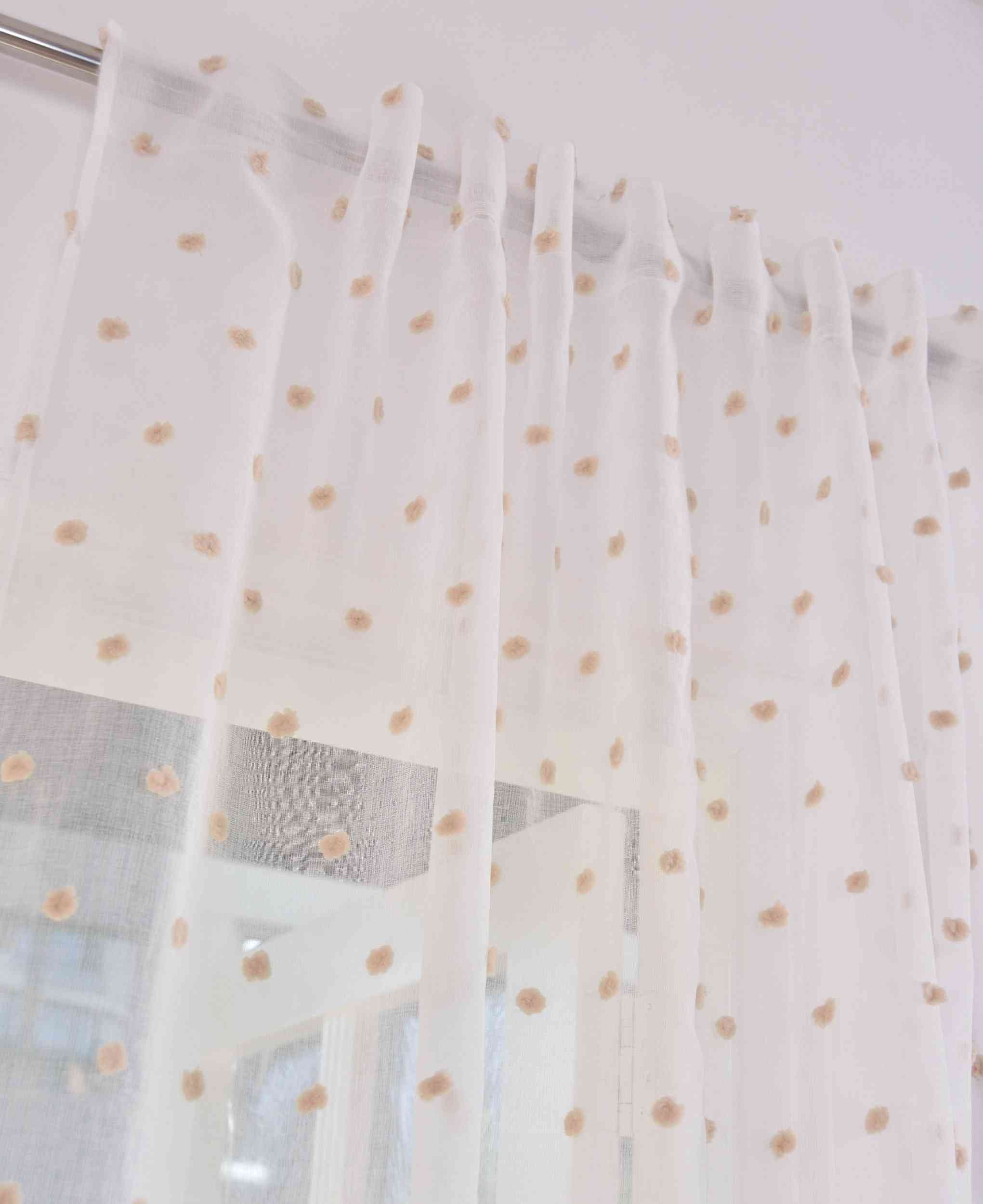 2er Set Gardine »VALENCIA« Multiband Aufhängung Scherli Transparent Leinen-Optik 2023400-408S-2 Gardinen Set Img1727 | Gardinenbox.de