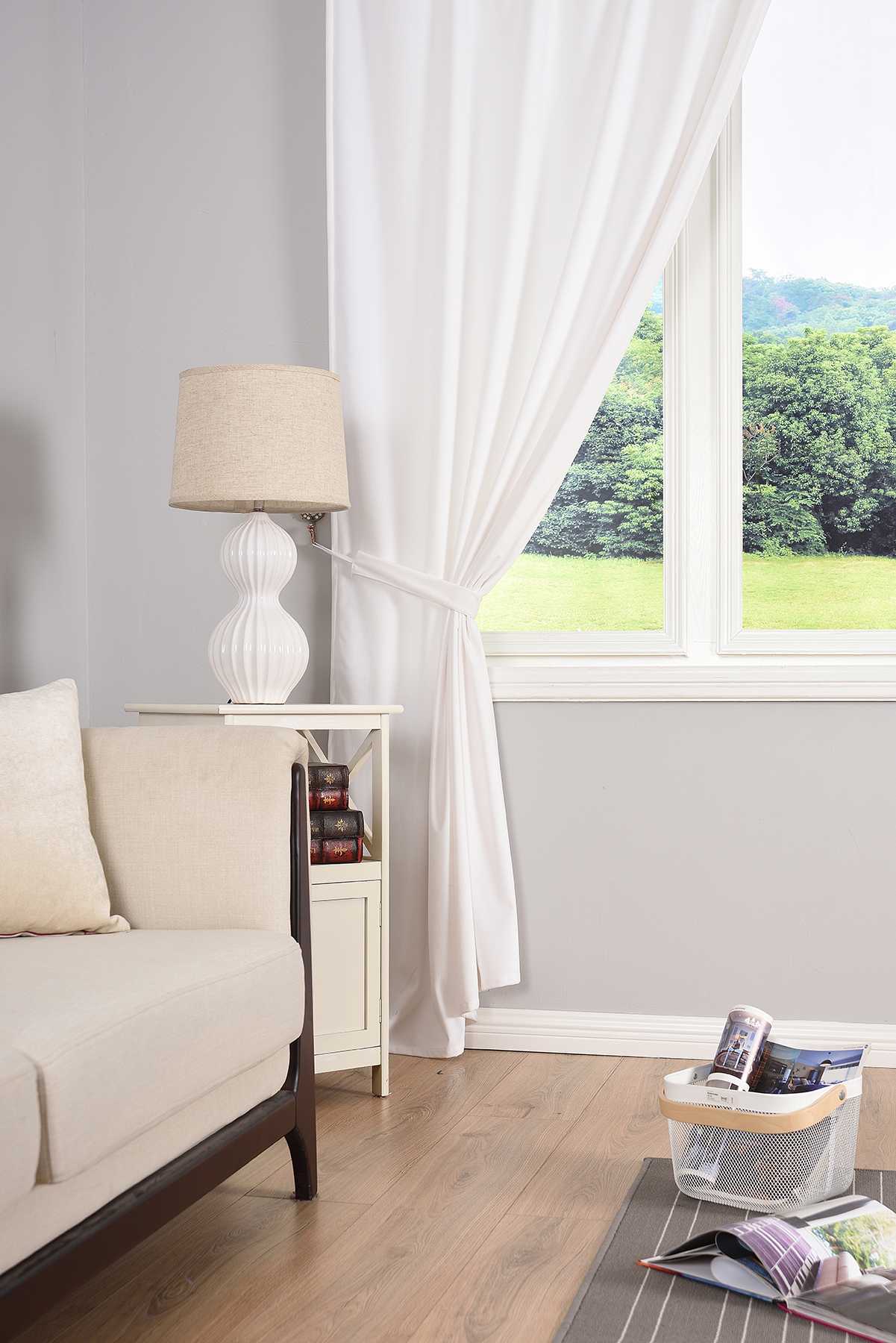 Verdunkelungsvorhang »Milano« Samt blickdicht Schlaufenband Tunneldurchzug Blackout Bügelband kürzbar 20357 Vorhang Set Img1944331 | Gardinenbox.de