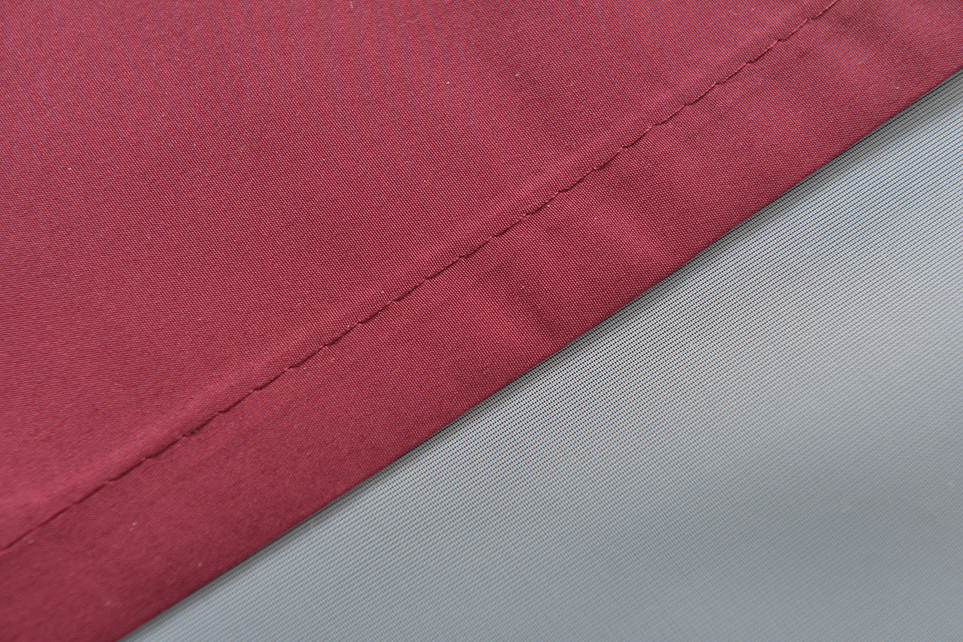 Doppel Raffrollo Palma Microsatin matt Voile Faltgardinen Faltrollo Schlaufenrollo mit Universalgardinenband 20410 Raffrollo Img29975 | Gardinenbox.de