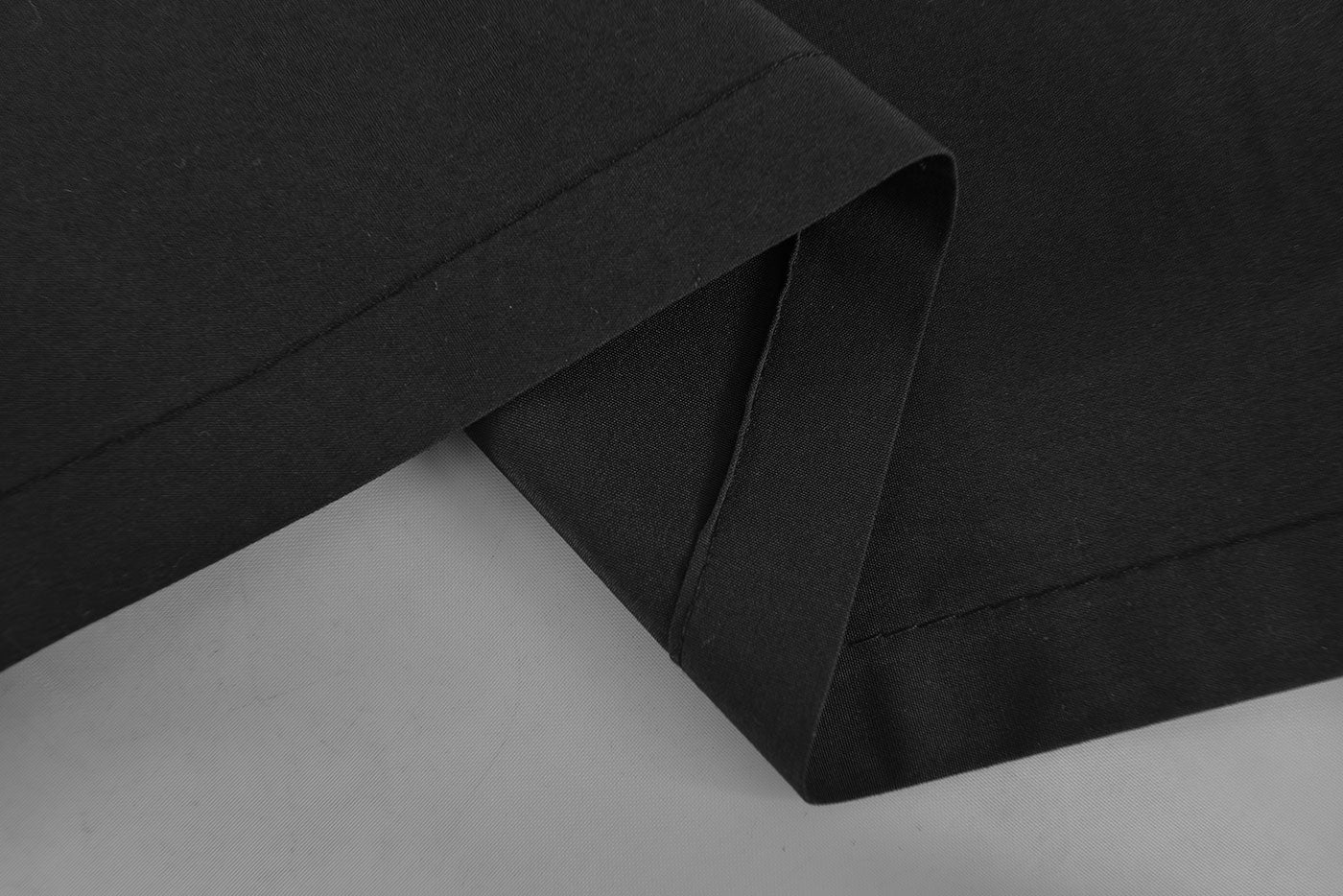 Doppel Raffrollo Palma Microsatin matt Voile Faltgardinen Faltrollo Schlaufenrollo mit Universalgardinenband 20410 Raffrollo Img30008 | Gardinenbox.de