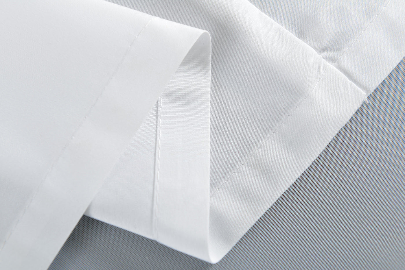 Doppel Raffrollo Palma Microsatin matt Voile Faltgardinen Faltrollo Schlaufenrollo mit Universalgardinenband 20410 Raffrollo Img30026 | Gardinenbox.de