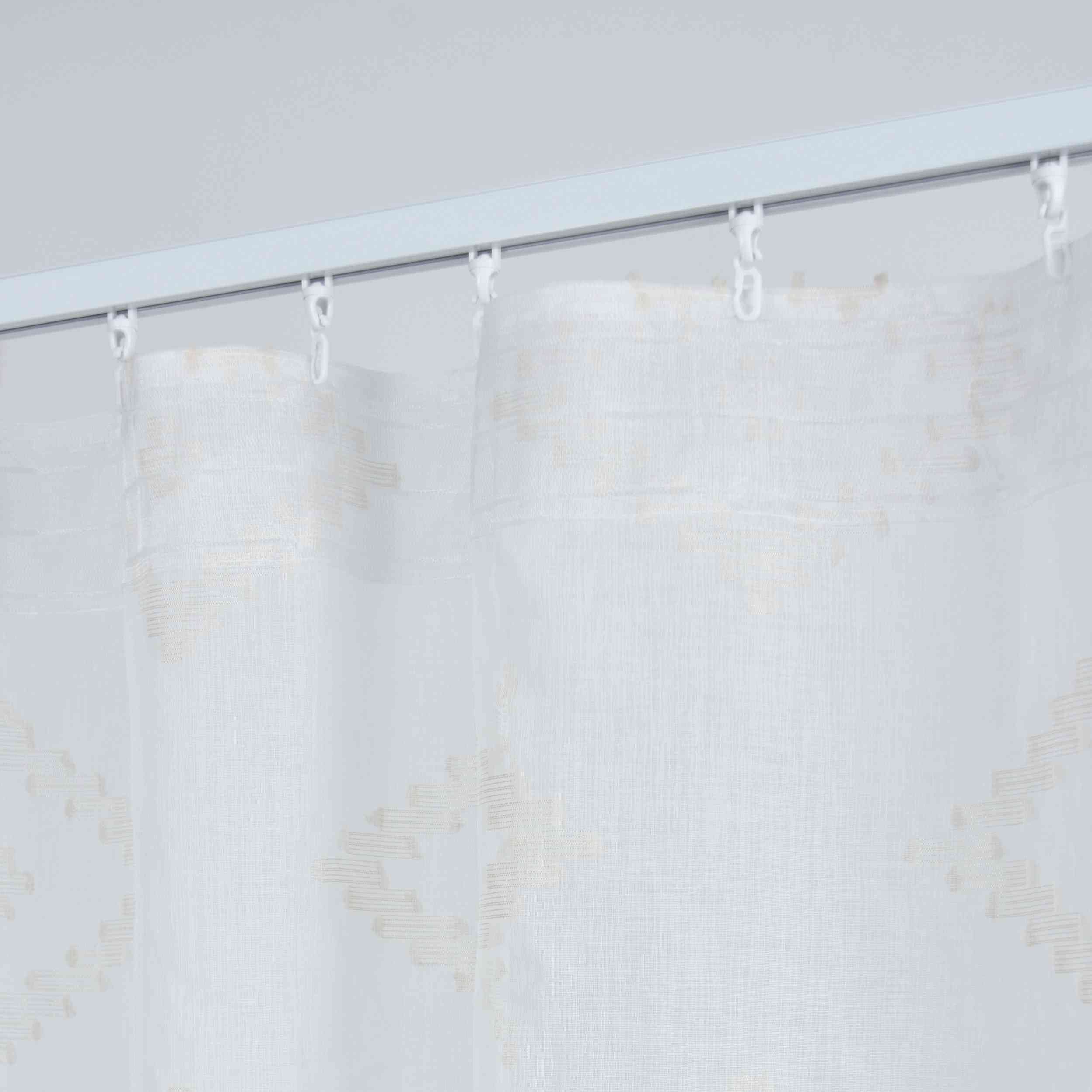 2er Set Gardine »VALENCIA« Multiband Aufhängung Scherli Transparent Leinen-Optik 2023400-408S-2 Gardinen Set Img3619_1 | Gardinenbox.de