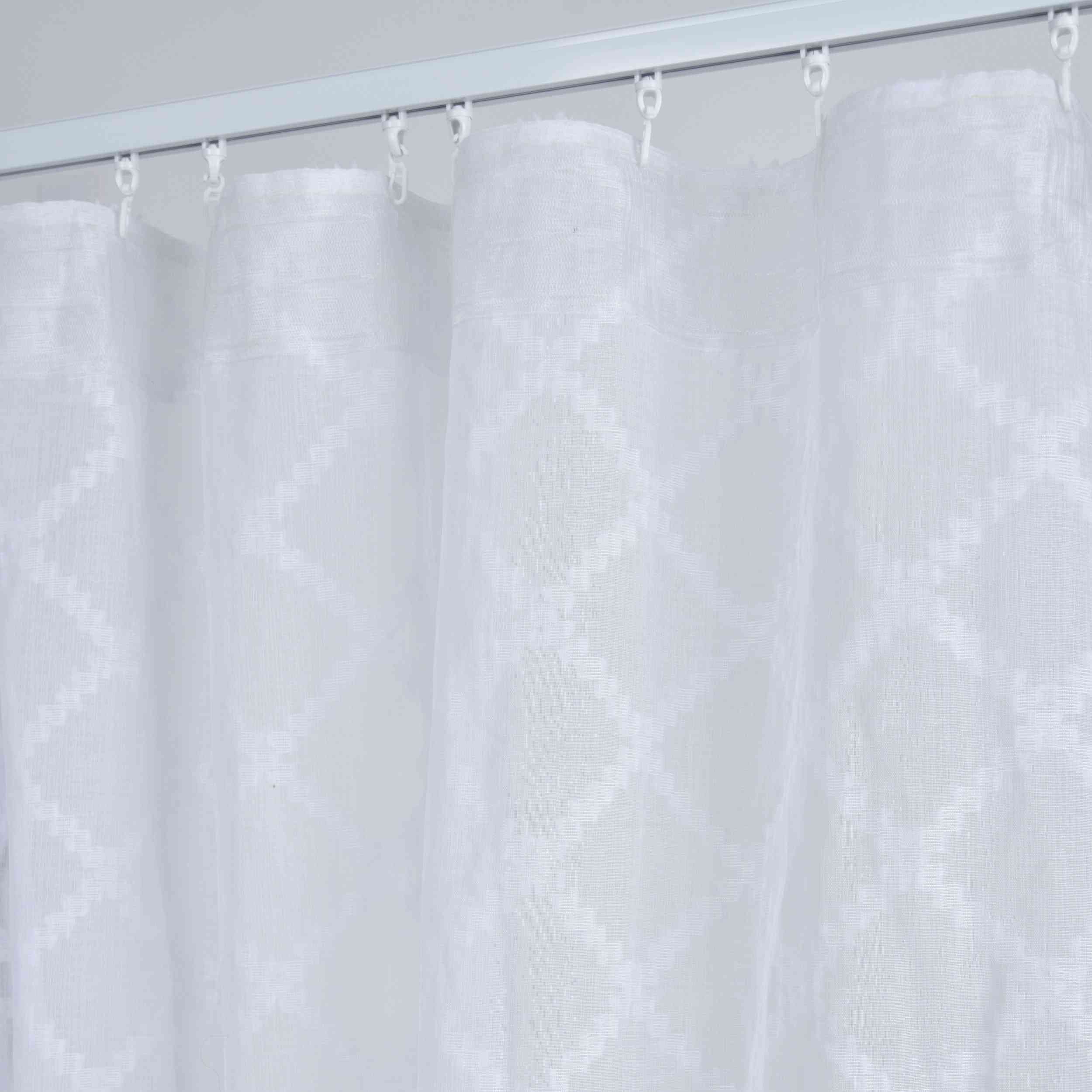 Gardine »VALENCIA« Multiband Aufhängung Scherli Transparent Leinen-Optik 2023400-408S Gardinenschal Img3628_1_7ef905f5-9d78-4876-8fe9-d50beebfa13b | Gardinenbox.de