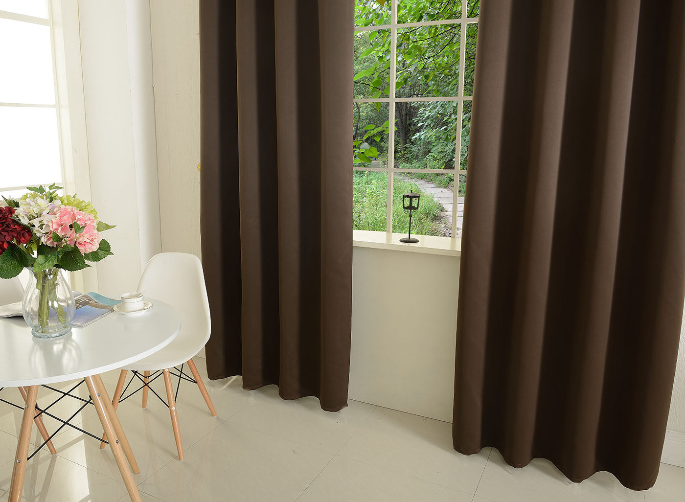 Verdunkelungsvorhang Ösen matt uni Farben blickdicht Blackout 20600 Vorhang Img49695 | Gardinenbox.de