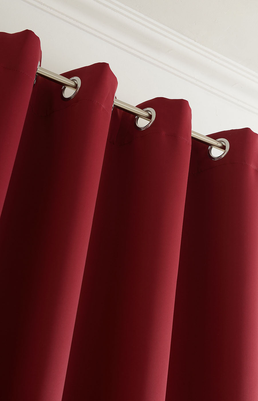 Verdunkelungsvorhang Ösen matt uni Farben blickdicht Blackout 20600 Vorhang Img49710 | Gardinenbox.de