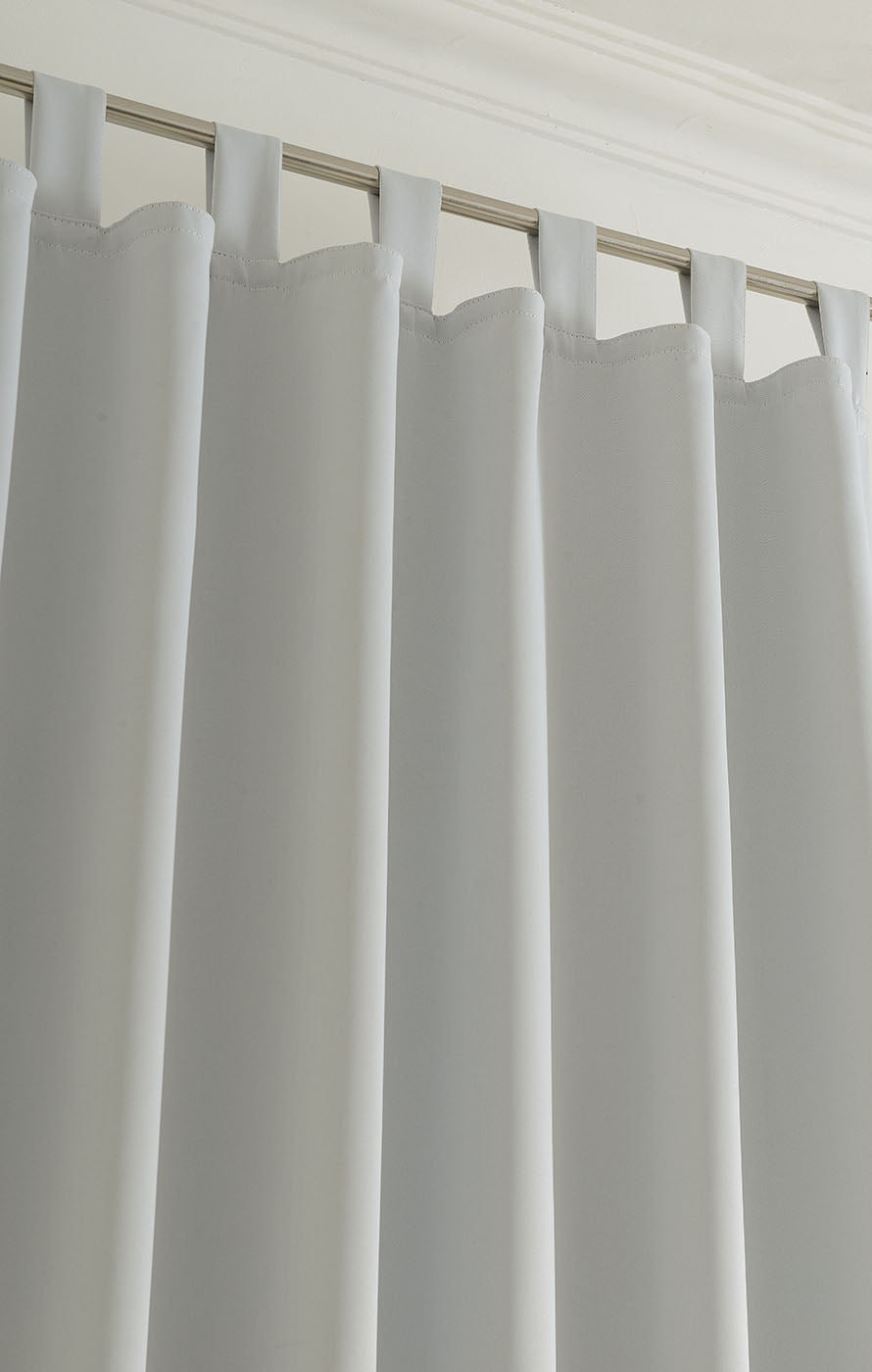 Verdunkelungsvorhag mit Schlaufen matt uni Farben aus weichfallenden blickdichten Stoff blickdicht Blackout 20610 Vorhang Img50319 | Gardinenbox.de