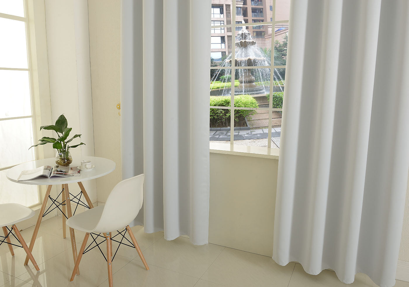 Verdunkelungsvorhang Ösen matt uni Farben blickdicht Blackout 20600 Vorhang Img50326 | Gardinenbox.de