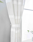 2er Set Halbtransparente Gardine mit Ösen HxB 245x140 cm Natur Meliert »Halle« Chenille Leinenbindung Lichtdurchlässig Halbtransparent 202480-2 Gardinenschal Img6440_0928d3b1-69fa-4c24-8ede-29b17ab47da1 | Gardinenbox.de