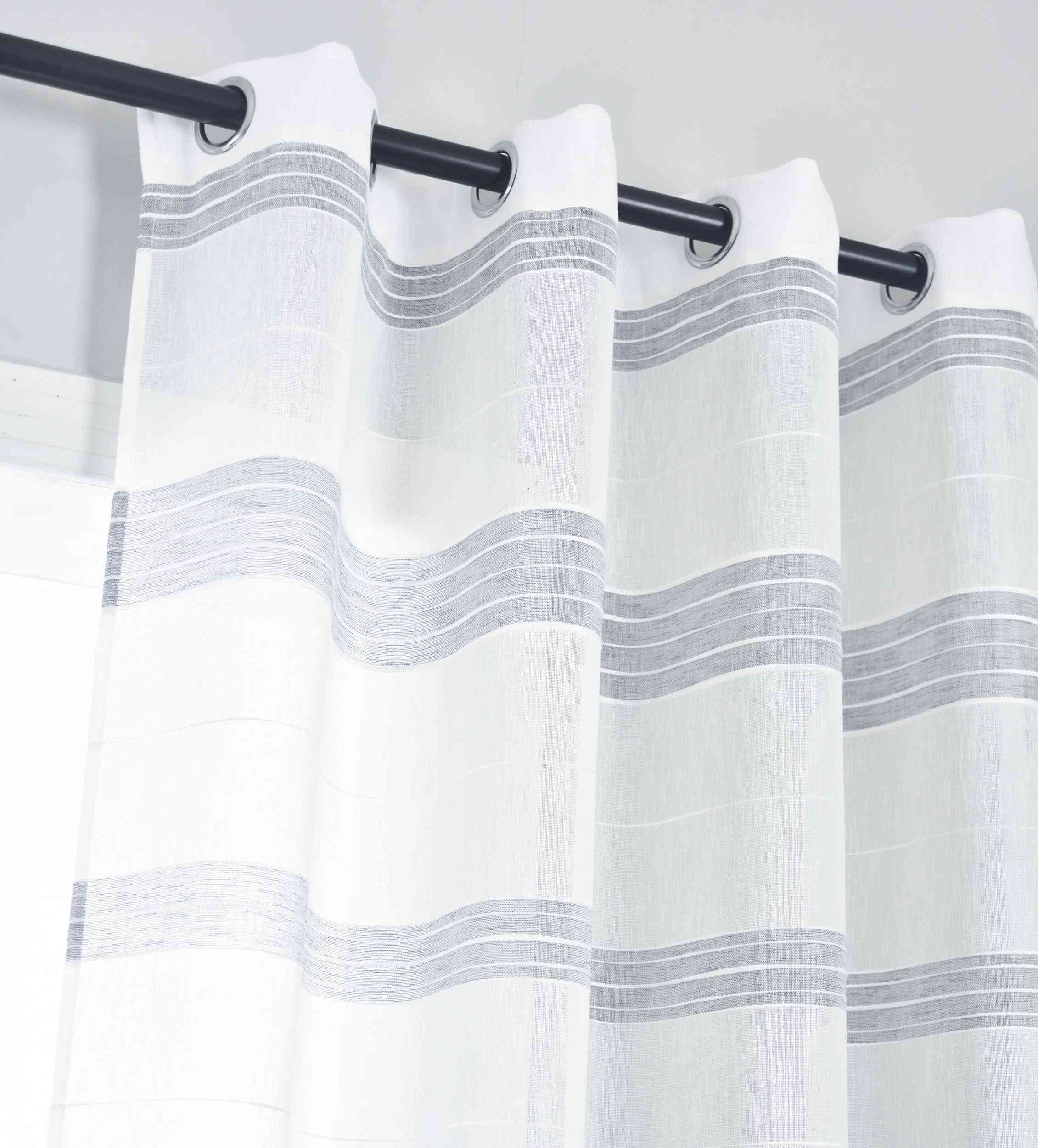 2er Set Halbtransparente Gardinen mit Ösen »Frankfurt« Leinenbindung Robust Formstabil Linienmuster 202460-2 Gardinenschal Img6492_bc65e345-ae40-4470-8ca5-c696fe21c2b0 | Gardinenbox.de