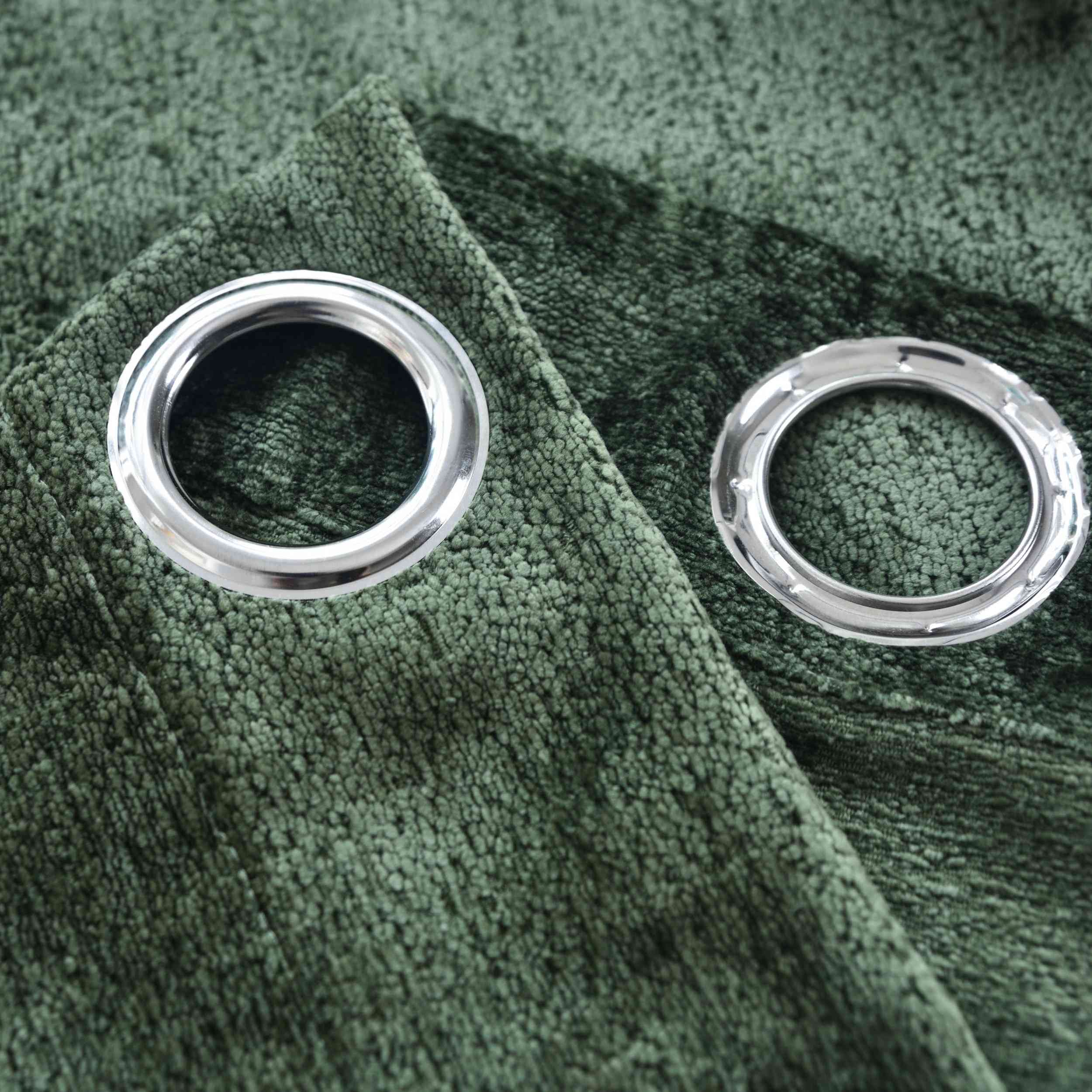 Verdunkelungsvorhang »Nürnberg« Ösen Raffhalter Chenille samtig weich geschmeidig fallend 202420 Vorhang Img6900 | Gardinenbox.de