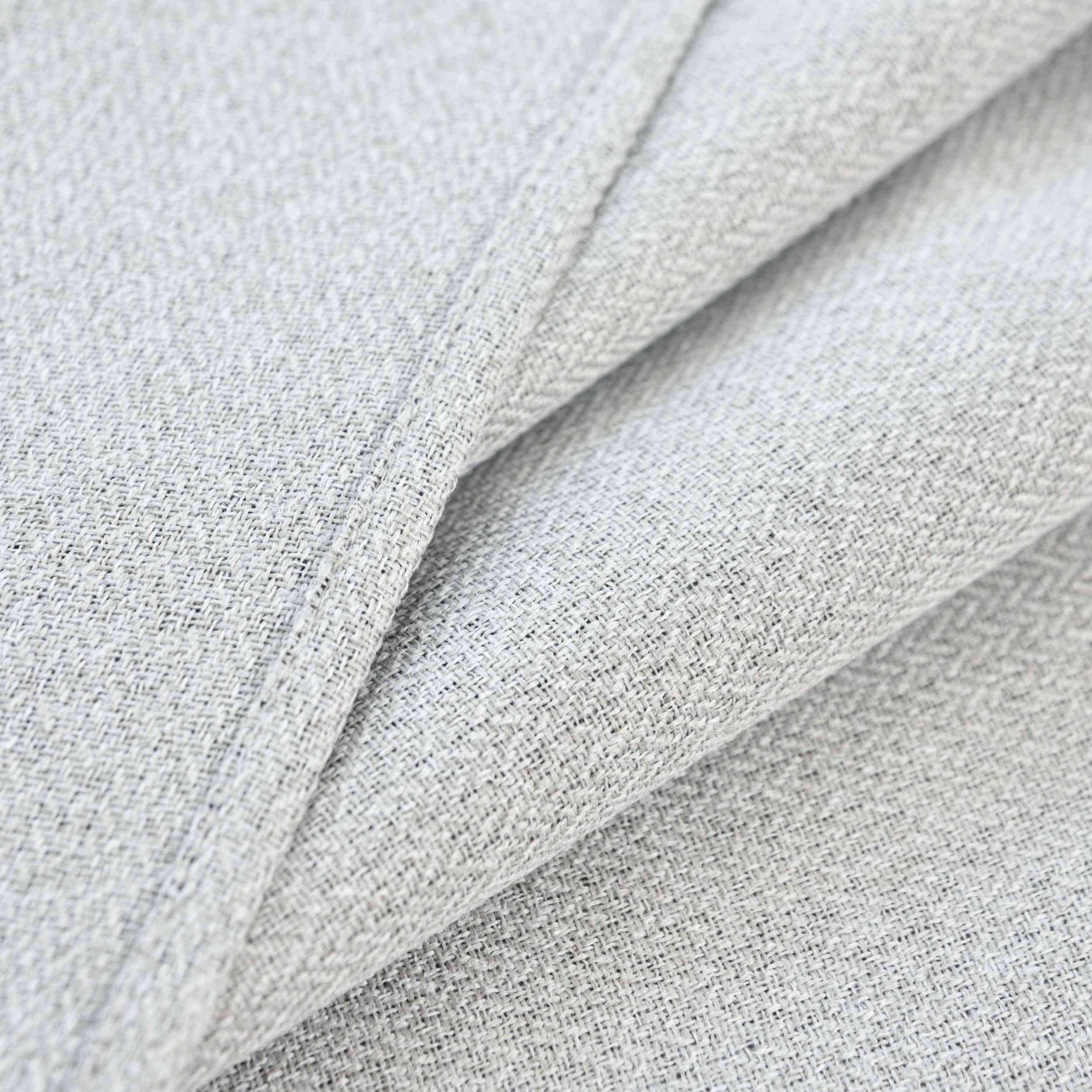 Verdunkelungsvorhang Ösen Raffhalter 100% Verdunkelung Blackout »München Dark« Dreischichtige Bindung Fischgrätmuster 202410 Vorhang Img6958 | Gardinenbox.de