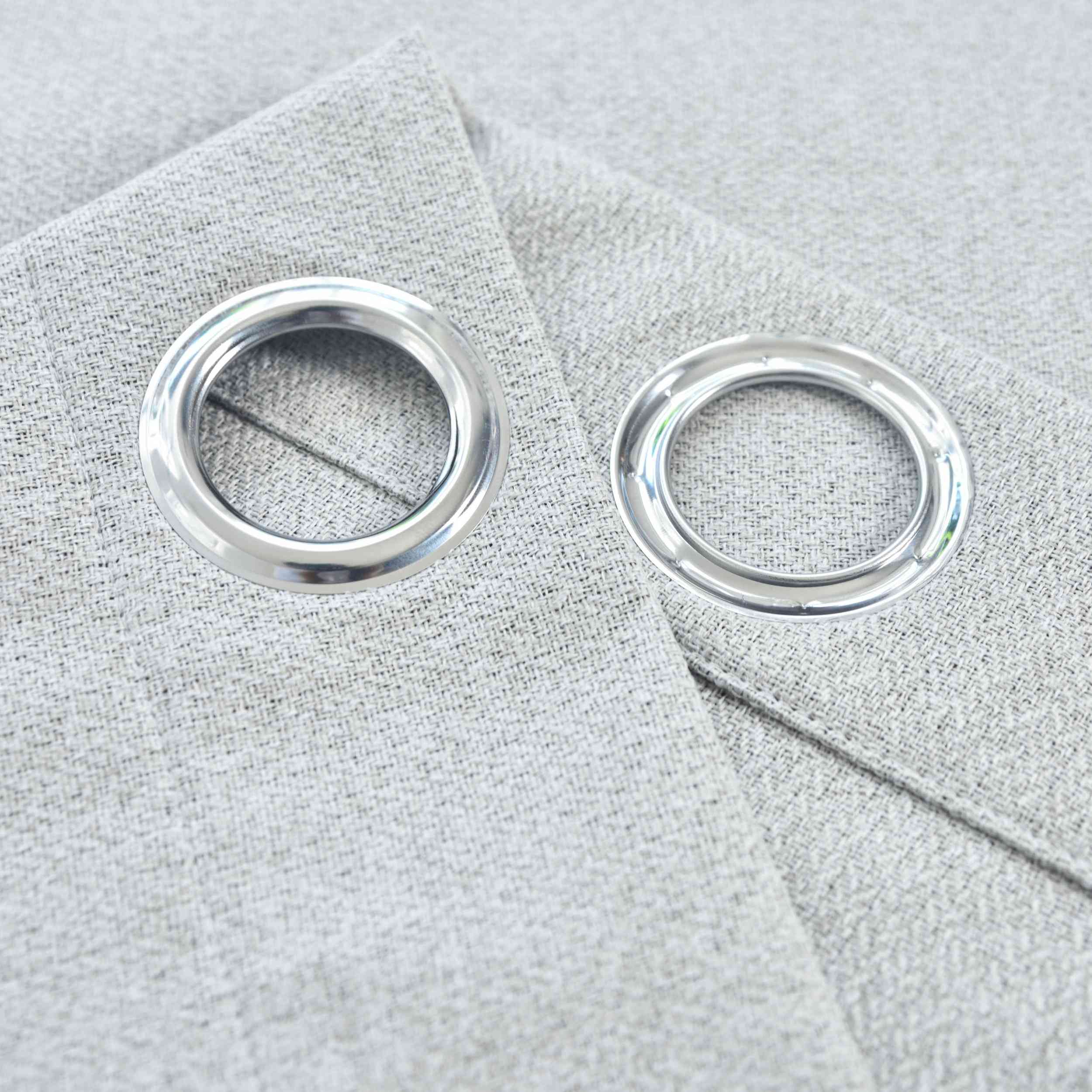 Verdunkelungsvorhang Ösen Raffhalter 100% Verdunkelung Blackout »München Dark« Dreischichtige Bindung Fischgrätmuster 202410 Vorhang Img6961 | Gardinenbox.de