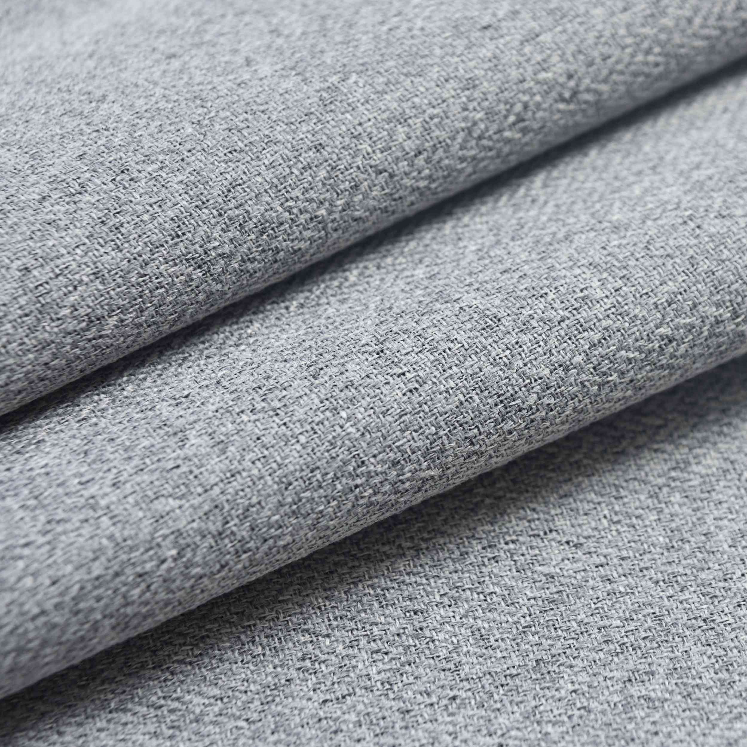 Verdunkelungsvorhang Ösen Raffhalter 100% Verdunkelung Blackout »München Dark« Dreischichtige Bindung Fischgrätmuster 202410 Vorhang Img7003 | Gardinenbox.de