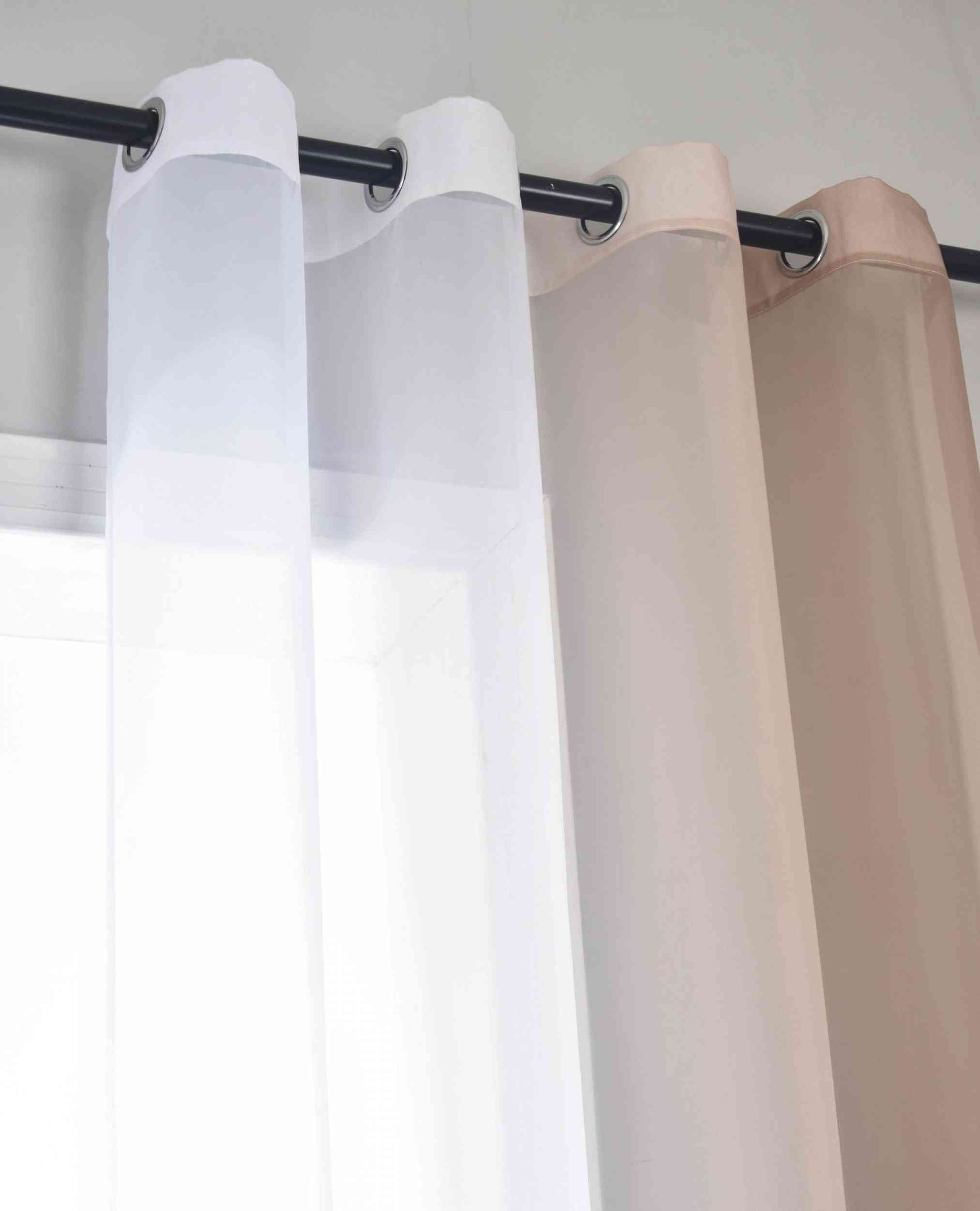 2er Pack Gardinen Vertikal Farbverlauf Druck Transparent »Modena« mit Ösen und Raffhalter, Vorhang, Dekoschal 10000183 Gardinen Set Img7410 | Gardinenbox.de