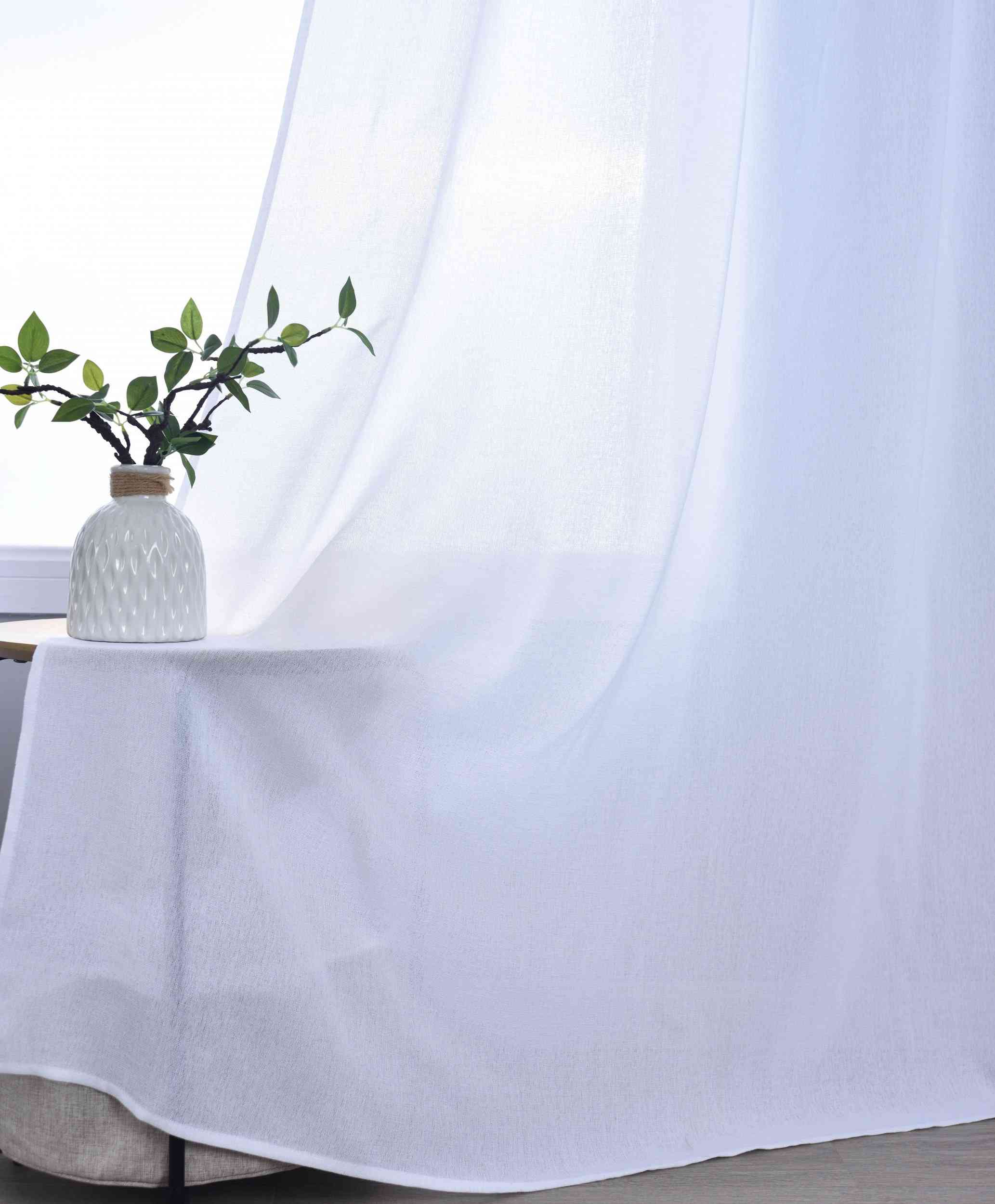 2er Set Halbtransparente Gardinen mit Ösen »Leipzig« Kettenmuster lichtdurchlässig elegante Struktur 202450-2 Gardinenschal Img7463_f670f5a6-6d2a-4870-b896-17321d61b909 | Gardinenbox.de