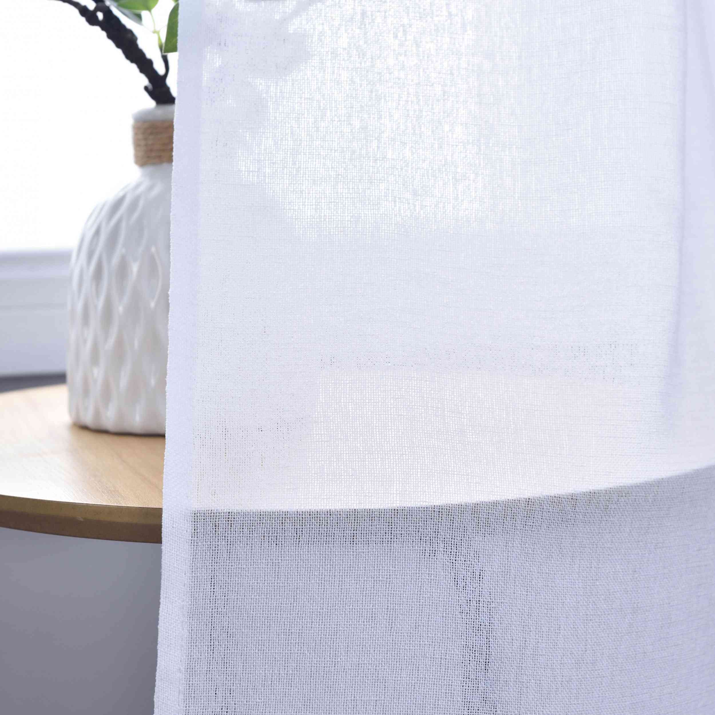 2er Set Halbtransparente Gardinen mit Ösen »Leipzig« Kettenmuster lichtdurchlässig elegante Struktur 202450-2 Gardinenschal Img7465_5eface5a-4ca0-4816-a24c-07ea43edcbf7 | Gardinenbox.de