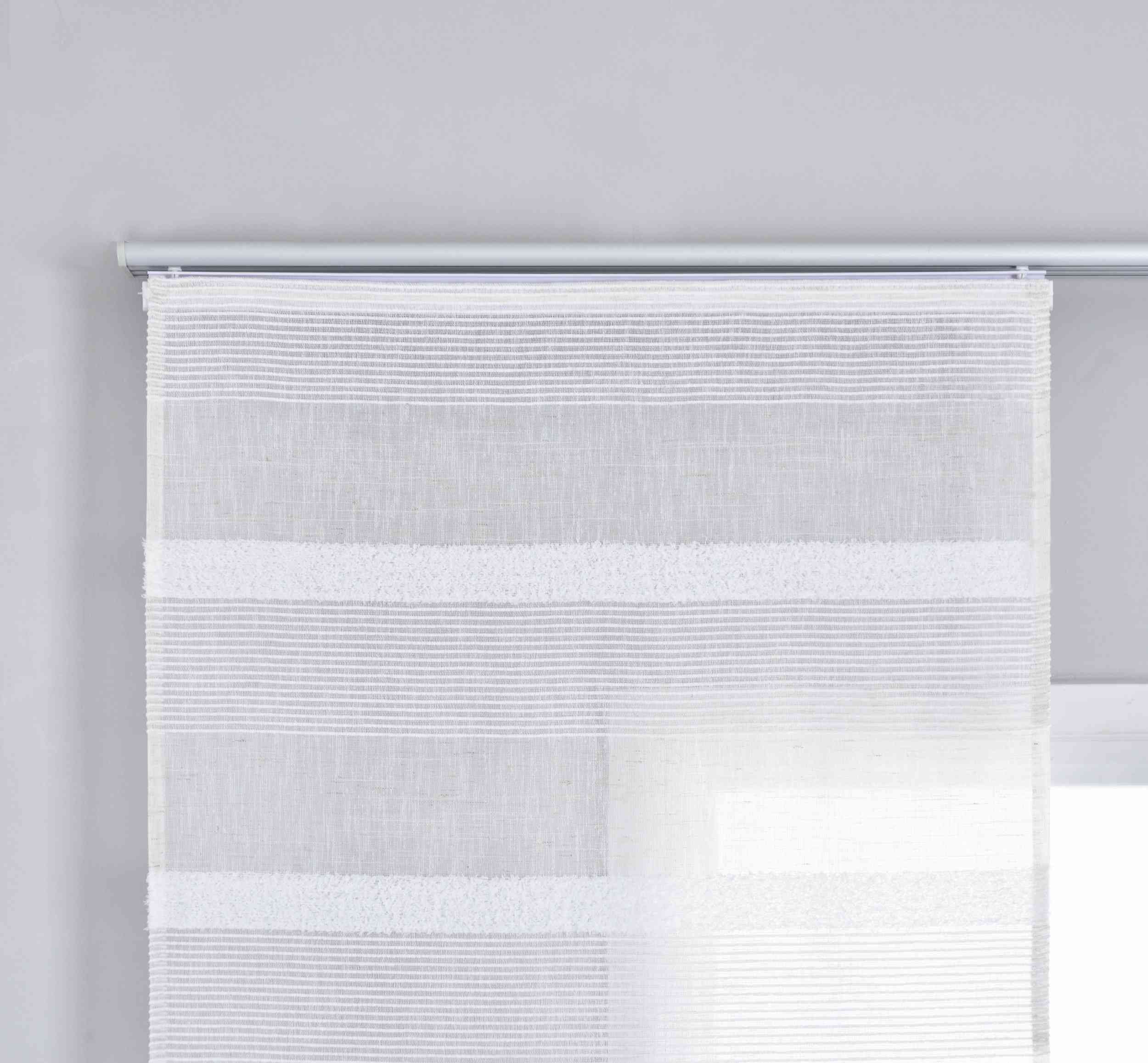 2er Set Halbtransparente Schiebegardinen Paneelwagen HxB 245x60 cm Natur Meliert »Halle« Chenille Leinenbindung Lichtdurchlässig Halbtransparent 202480P-2 Schiebegardine Img7519_004d5462-327e-4376-84cc-676bf43f083b | Gardinenbox.de