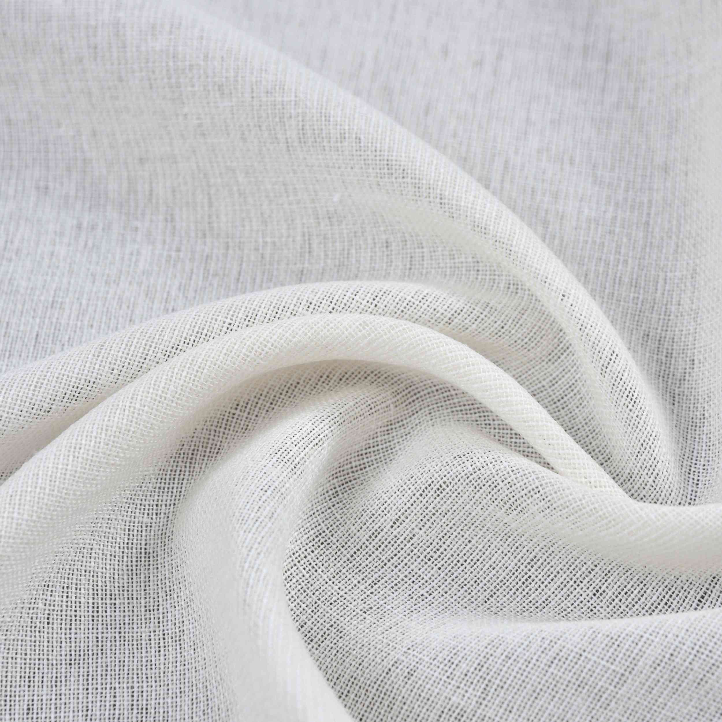 Halbtransparente Schiebegardine mit Paneelwagen »Leipzig« Kettenmuster lichtdurchlässig elegante Struktur 202450P Schiebegardine Img7599 | Gardinenbox.de