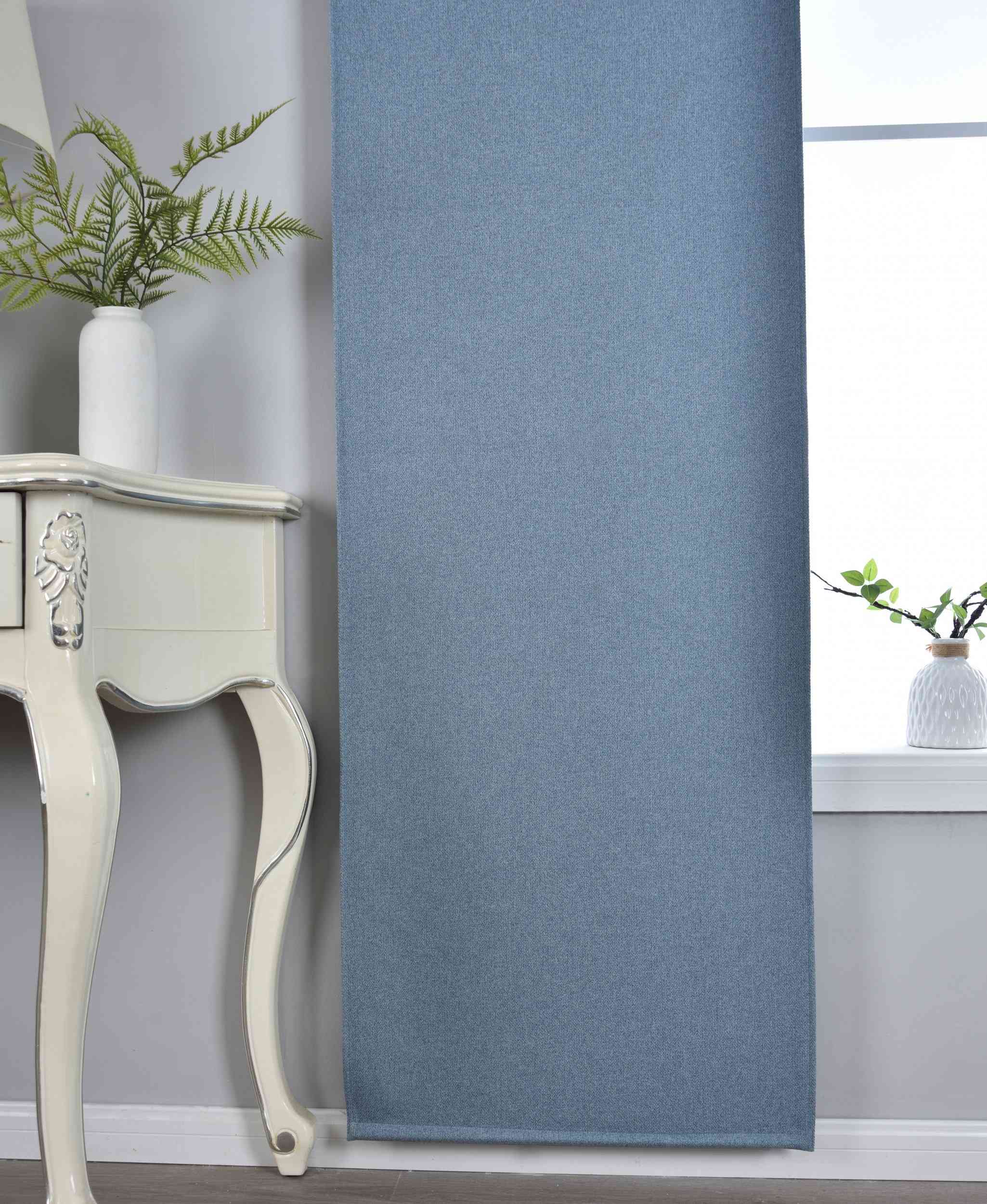 2er Set Flächenvorhänge mit Paneelwagen 100% Verdunkelung Blackout »München Dark« Paneelwagen Dreischichtige Bindung 202410P-2 Schiebegardine Img7608_dbaa172e-2794-4555-9443-e6ac75442a24 | Gardinenbox.de