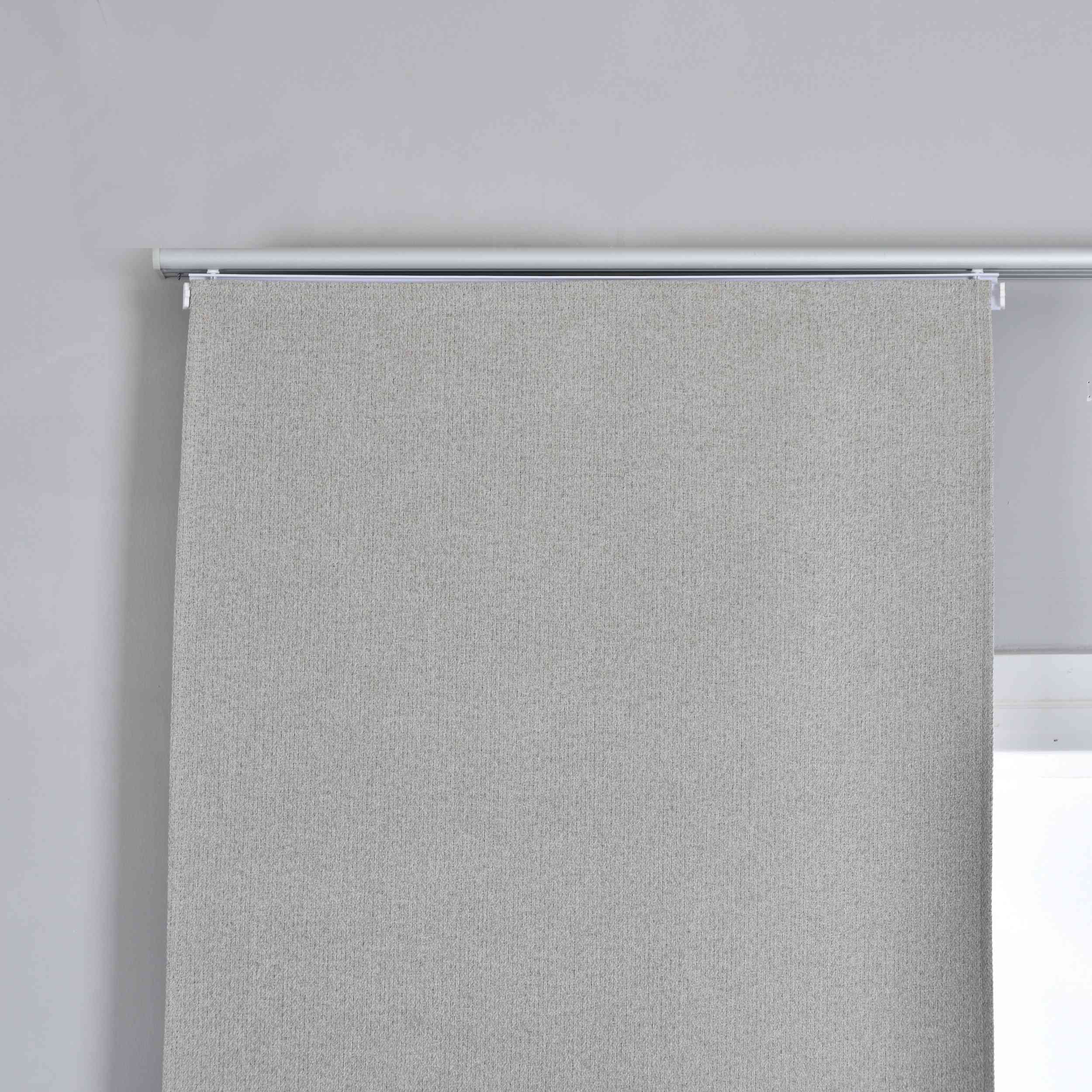 2er Set Flächenvorhänge mit Paneelwagen 100% Verdunkelung Blackout »München Dark« Paneelwagen Dreischichtige Bindung 202410P-2 Schiebegardine Img7665_09bd4cf5-3e2d-4bc4-a328-a61b021ede59 | Gardinenbox.de