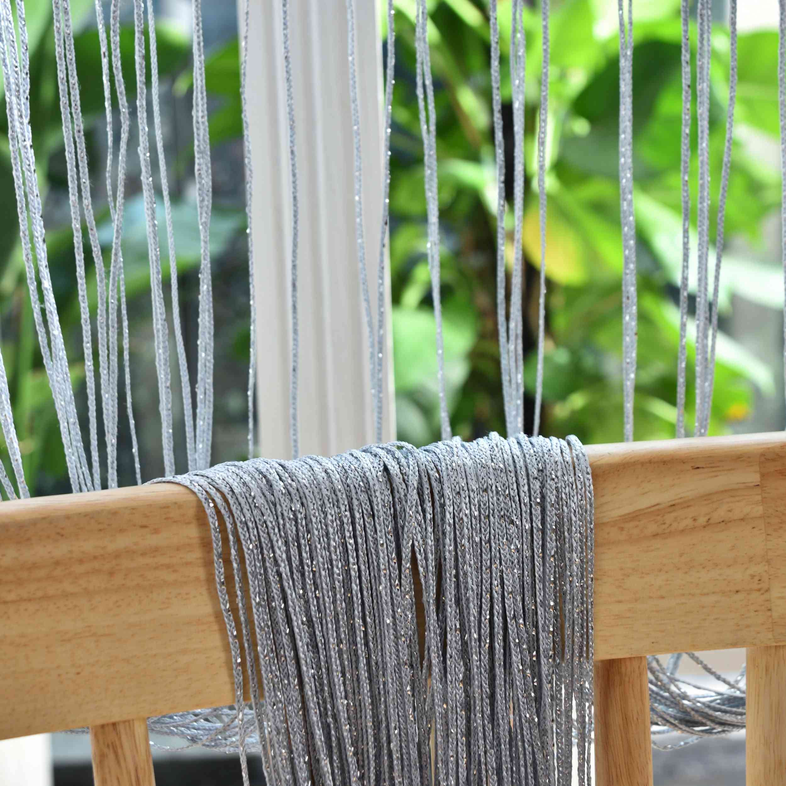 Fadengardine »Shanghai« Gardinenband Tunneldurchzug Schimmernd Vielseitig Modern Praktisch 20306 Fadengardine Img7867_1 | Gardinenbox.de