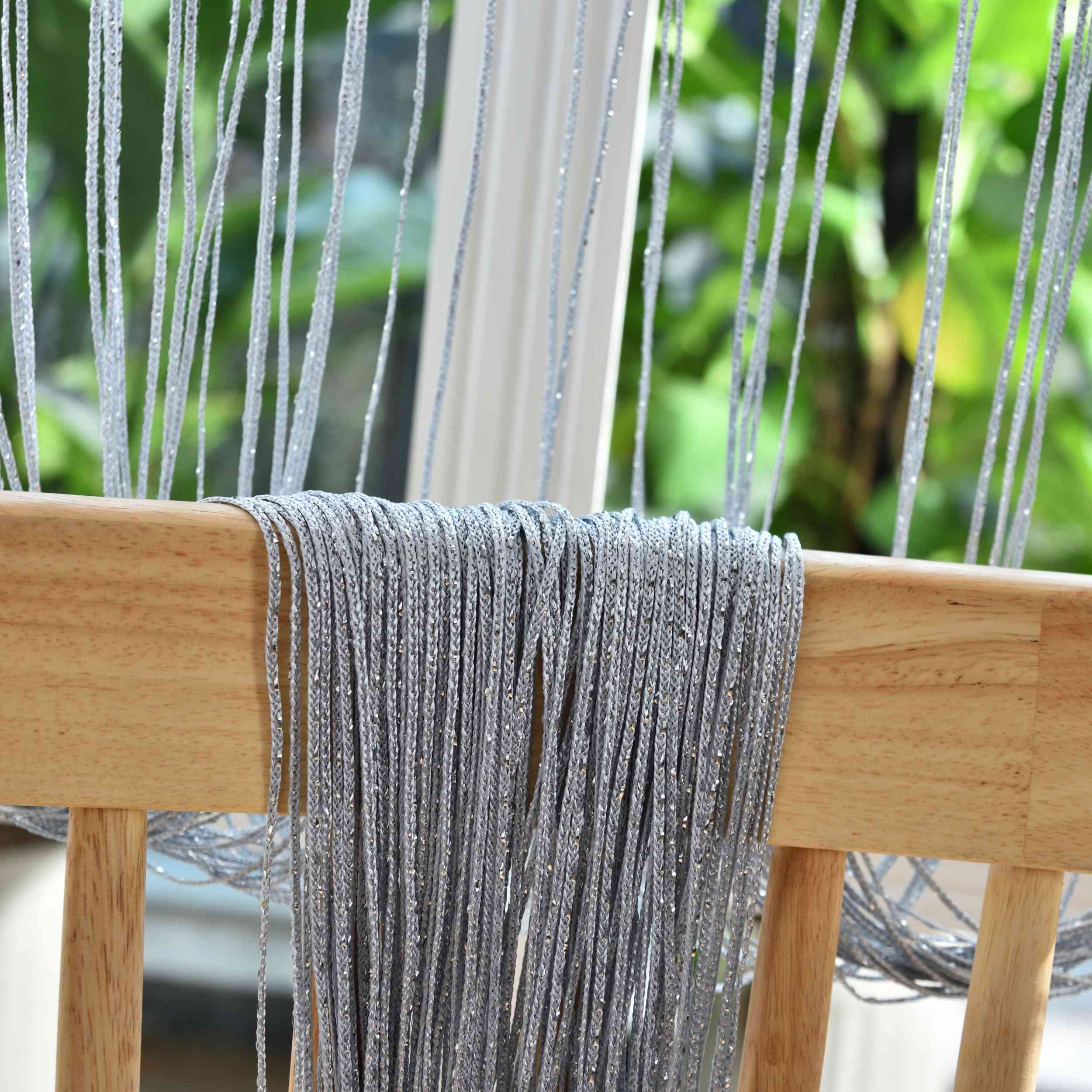 Fadengardine »Shanghai« Gardinenband Tunneldurchzug Schimmernd Vielseitig Modern Praktisch 20306 Fadengardine Img7868_1 | Gardinenbox.de