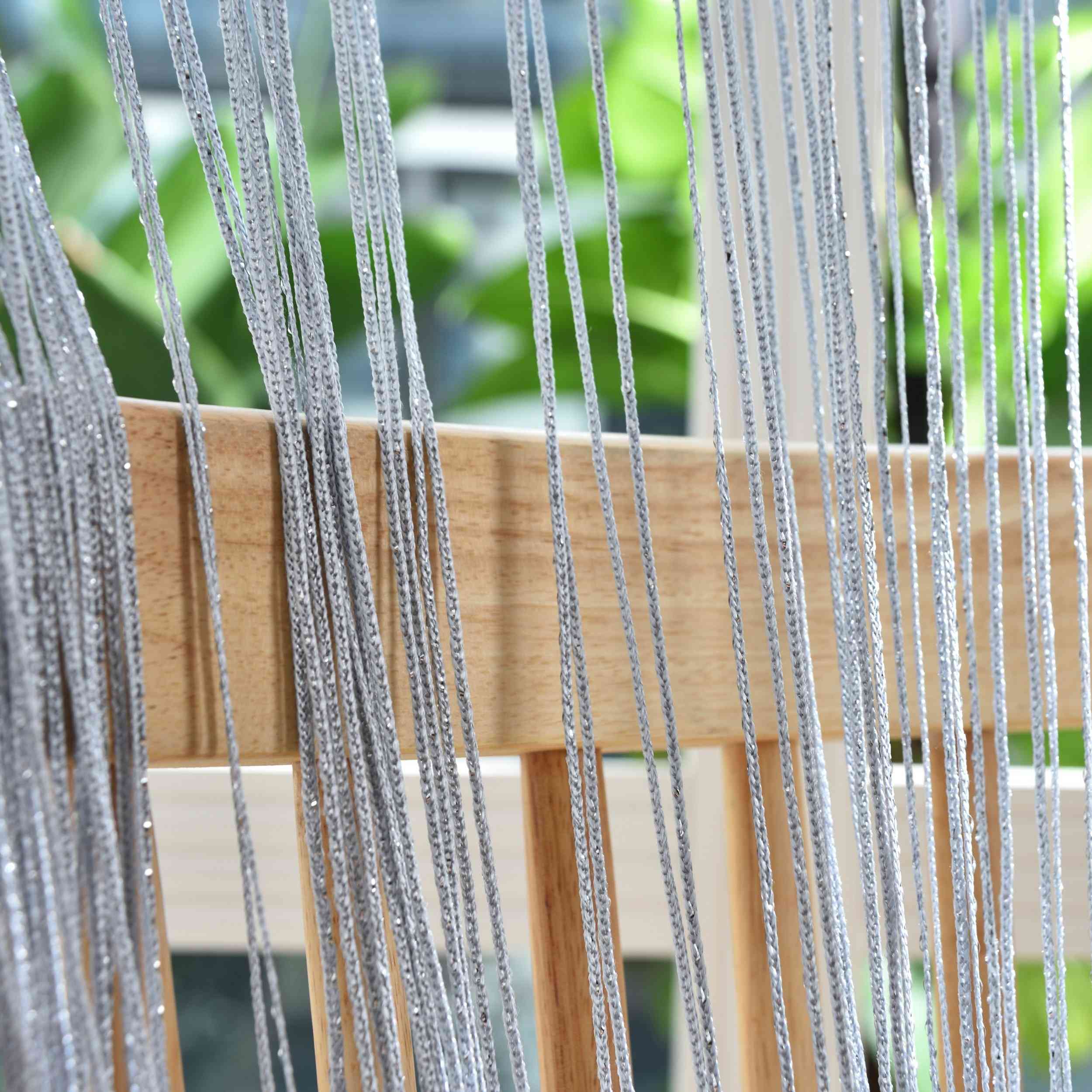 Fadengardine »Shanghai« Gardinenband Tunneldurchzug Schimmernd Vielseitig Modern Praktisch 20306 Fadengardine Img7869_1 | Gardinenbox.de