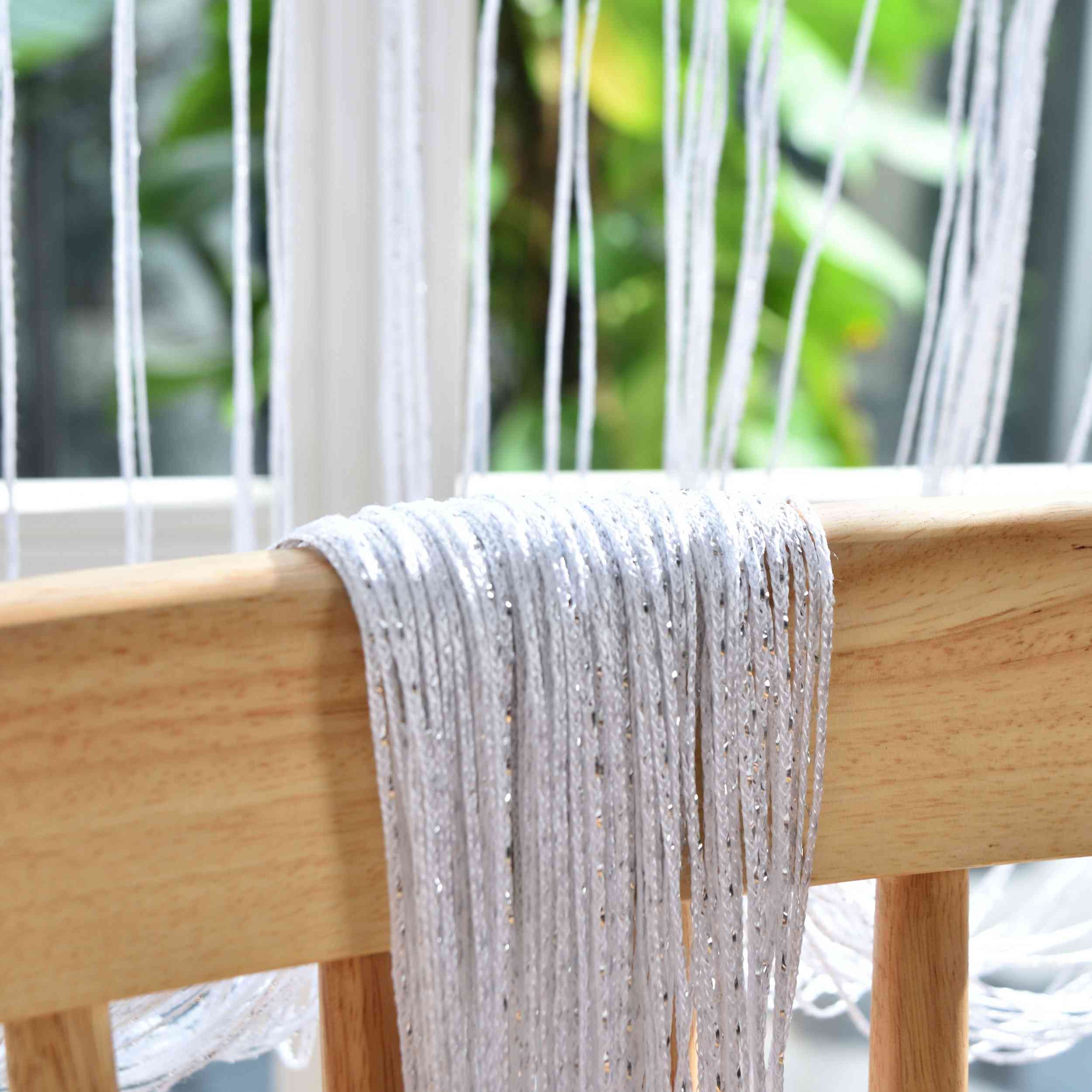 Fadengardine »Shanghai« Gardinenband Tunneldurchzug Schimmernd Vielseitig Modern Praktisch 20306 Fadengardine Img7903_1 | Gardinenbox.de