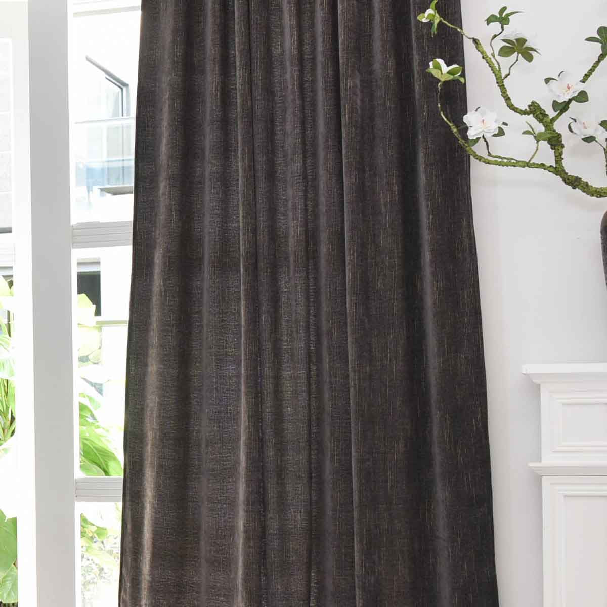 Jacquard-Vorhang mit Lurex-Effektgarn »HAVANNA« Multiband-Aufhängung: Luxus für Ihr Zuhause 2023340 Braun Gold Vorhang Jacquard-Vorhang_mit_Lurex-Effektgarn_HAVANNA_Multiband-Aufhangung_Luxus_fur_Ihr_Zuhause_2023340_-_Gardinenbox.de_-_-3685410 | Gardinenbox.de