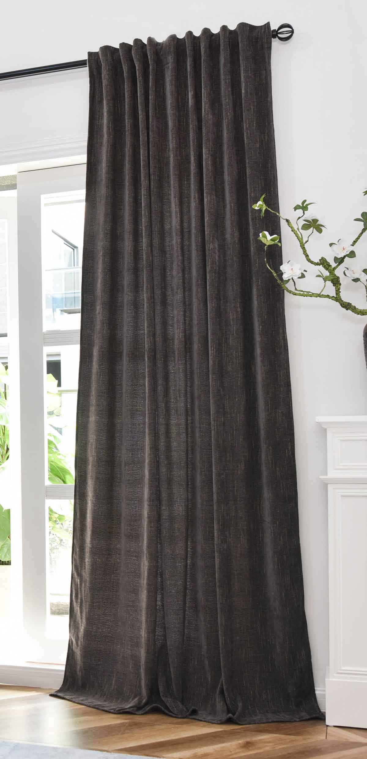 Jacquard-Vorhang mit Lurex-Effektgarn »HAVANNA« Multiband-Aufhängung: Luxus für Ihr Zuhause 2023340 Braun Gold Vorhang Jacquard-Vorhang_mit_Lurex-Effektgarn_HAVANNA_Multiband-Aufhangung_Luxus_fur_Ihr_Zuhause_2023340_-_Gardinenbox.de_-_-3685410 | Gardinenbox.de