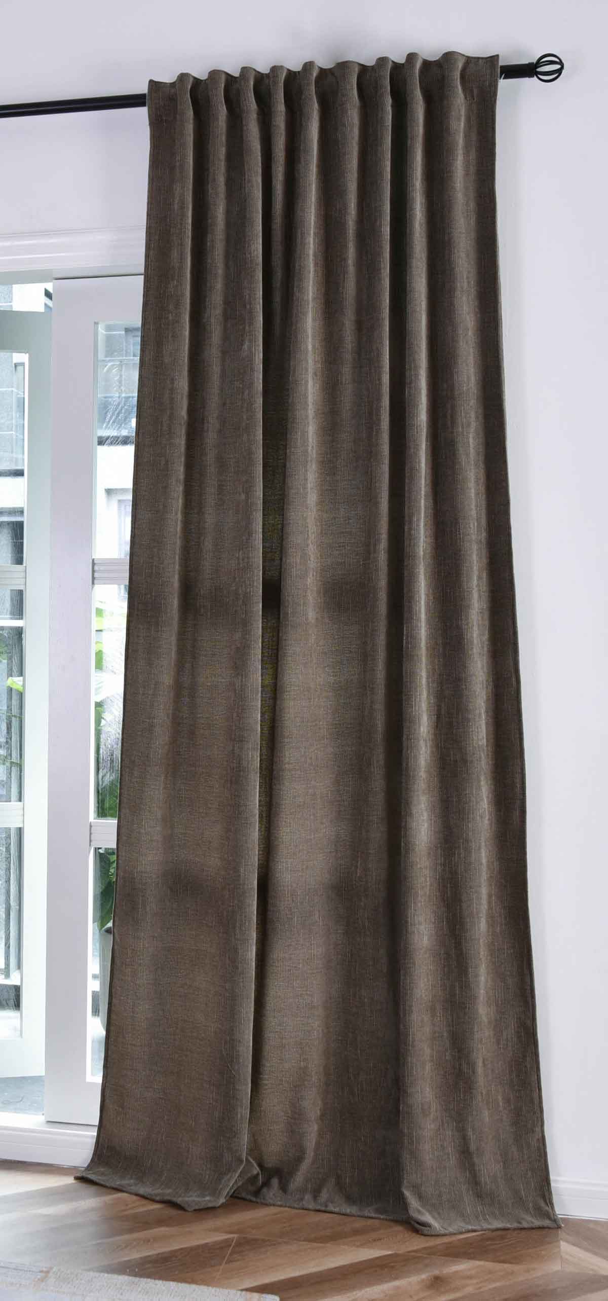 Jacquard-Vorhang mit Lurex-Effektgarn »HAVANNA« Multiband-Aufhängung: Luxus für Ihr Zuhause 2023340 Oliv Gold Vorhang Jacquard-Vorhang_mit_Lurex-Effektgarn_HAVANNA_Multiband-Aufhangung_Luxus_fur_Ihr_Zuhause_2023340_-_Gardinenbox.de_-_-3685546 | Gardinenbox.de