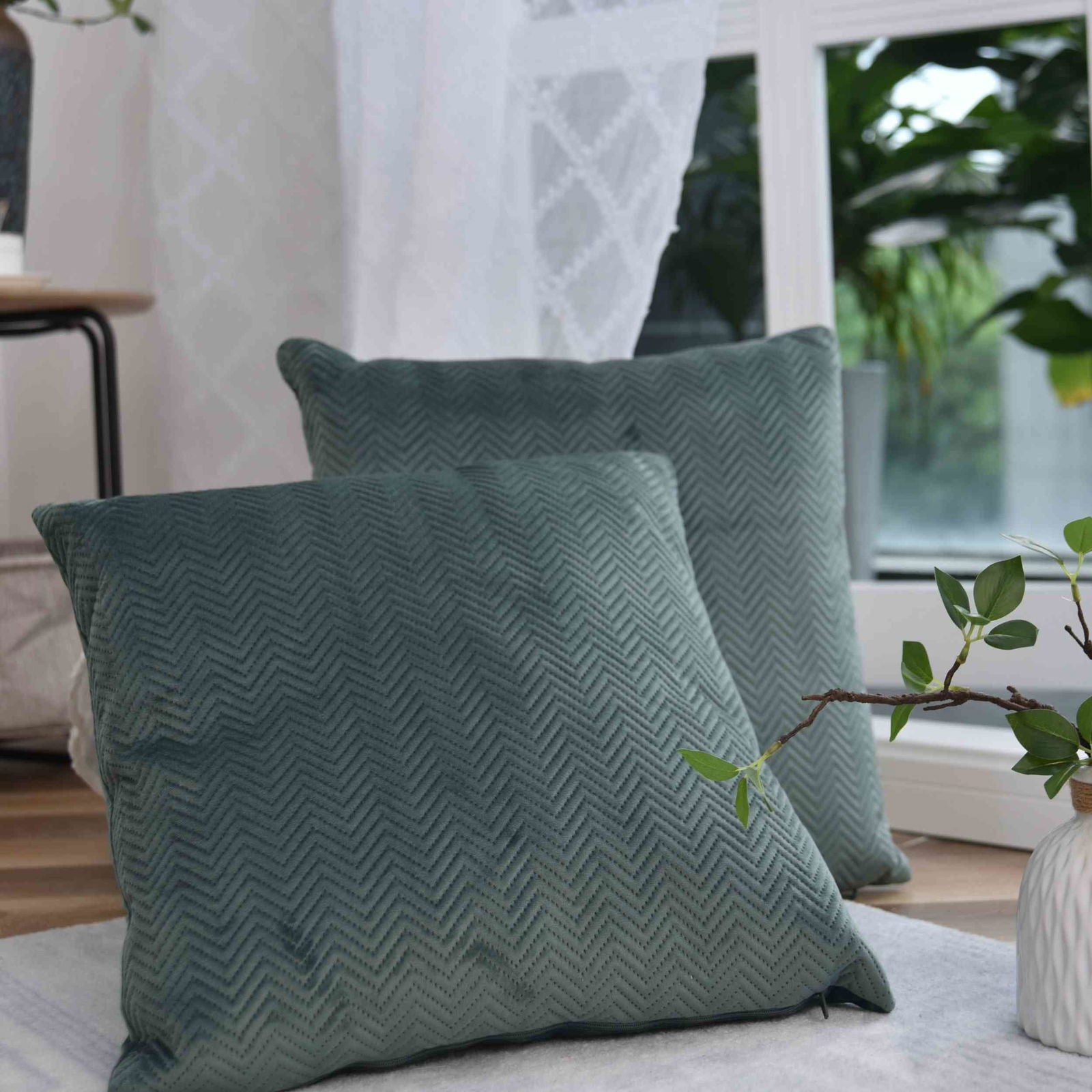 Kissen Dekokissen Jacquard »GRETA« mit Fischgrät-Design pflegeleicht Reißverschluss weiche 320g Füllung - Vielfältige Farbauswahl 2023510 Kissen mit Füllung Kissen_Dekokissen_Jacquard_GRETA_mit_Fischgrat-Design_pflegeleicht_Reissverschluss_weiche_320g_Fullung_-_Vielfaltige_Farbauswahl_2023510_-_Gardinenbox.de_-_-3685880 | Gardinenbox.de