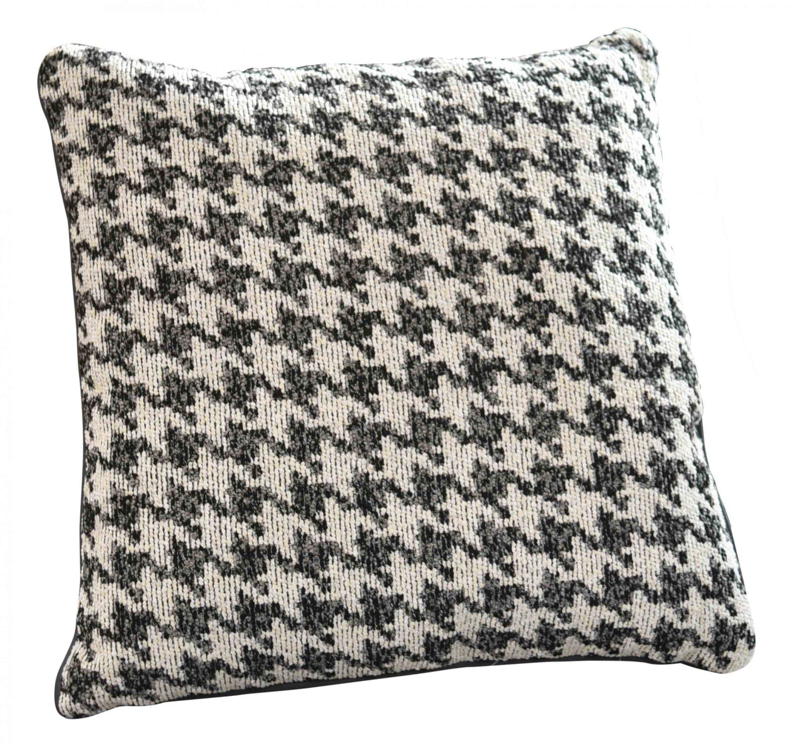 Kissen LxB 40x40 cm Creme Schwarz »PARIS« mit Füllung Ausgefallenes Hahnentritt-Muster schwarzes Paspelband 2023320K Kissen mit Füllung Kissen_LxB_40x40_cm_Creme_Schwarz_PARIS_mit_Fullung_Ausgefallenes_Hahnentritt-Muster_schwarzes_Paspelband_2023320K_-_Gardinenbox.de_-_-3685919 | Gardinenbox.de