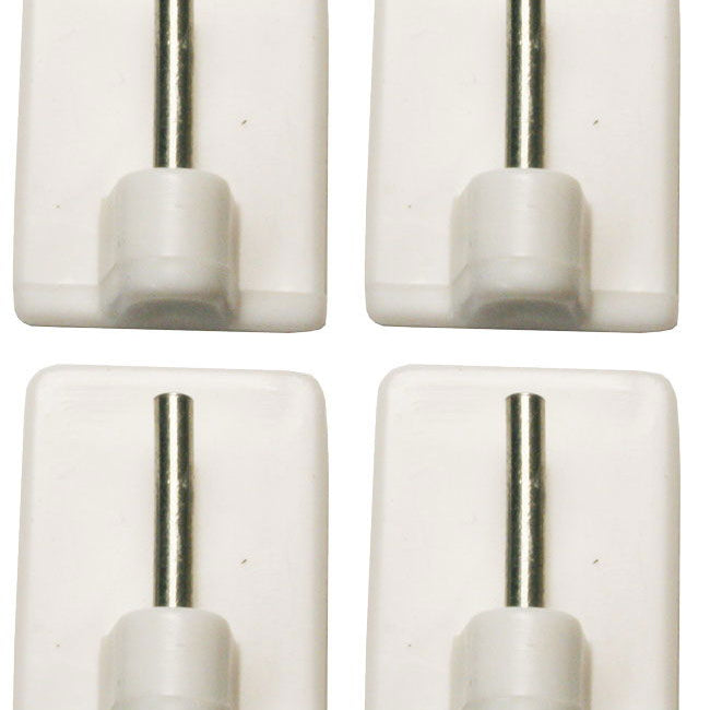 Klebeplatten für Vitragestangen, 4 Stück 121 Weiß Gardinen Zubehör Klebeplatten_fur_Vitragestangen_4_Stuck_121_-_Gardinenbox.de_-_-3686210 | Gardinenbox.de