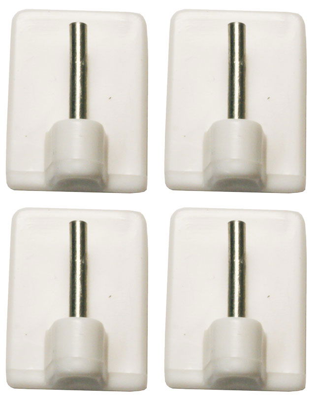 Klebeplatten für Vitragestangen, 4 Stück 121 Weiß Gardinen Zubehör Klebeplatten_fur_Vitragestangen_4_Stuck_121_-_Gardinenbox.de_-_-3686210 | Gardinenbox.de