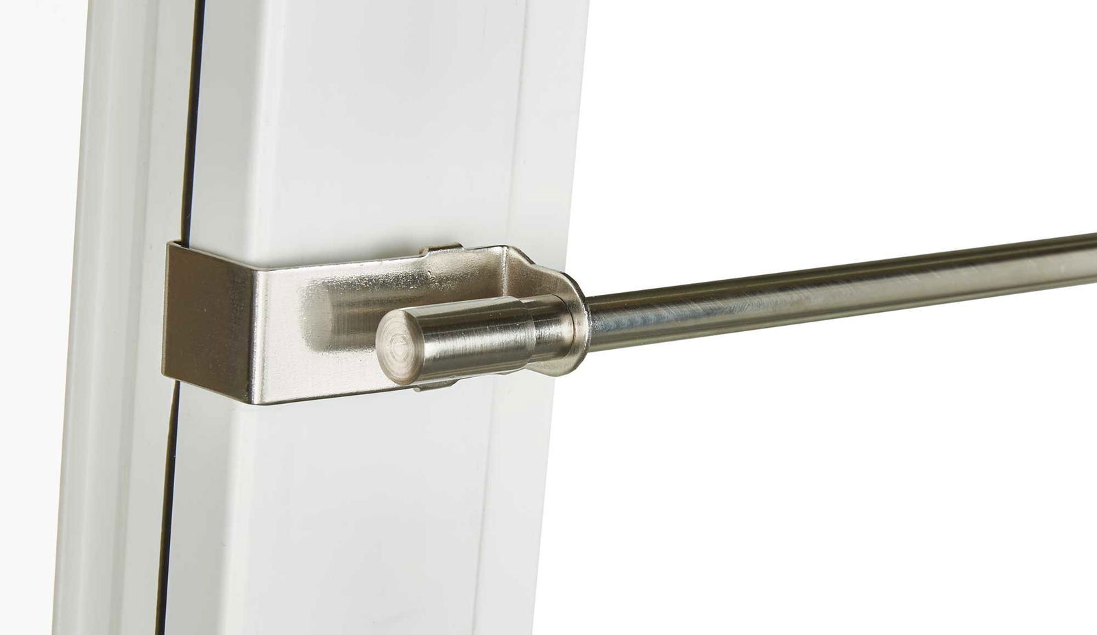 Klemmstange Scheibenstange »Denver« KlemmFix Metall Ausziehbar 8/10mm Montage ohne Schrauben und Bohren Scheibengardine 20190931 Edelstahl 75-125 cm Gardinen Zubehör Klemmstange_Scheibenstange_Denver_KlemmFix_Metall_Ausziehbar_8-10mm_Montage_ohne_Schrauben_und_Bohren_Scheibengardine_20190931_-_Gardinenbox.de_-_-3686261 | Gardinenbox.de