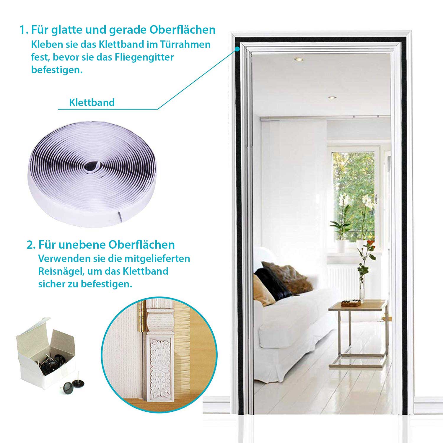 Magnet Tür Fliegengitter Insektenschutz HxB 210x90 cm Schwarz Ideal für Balkontür Kellertür Terassentür Einfache Klebemontage Haustiergeeignet Kinderfreundlich 20190724 Outdoor Produkte Magnet_Tur_Fliegengitter_Insektenschutz_HxB_210x90_cm_Schwarz_Ideal_fur_Balkontur_Kellertur_Terassentur_Einfache_Klebemontage_Haustiergeeignet_Kinderfreundlich_20190724_-_Gardinenbox._3000d2a4-c2cc-49a0-a1a7-8c8184227531 | Gardinenbox.de