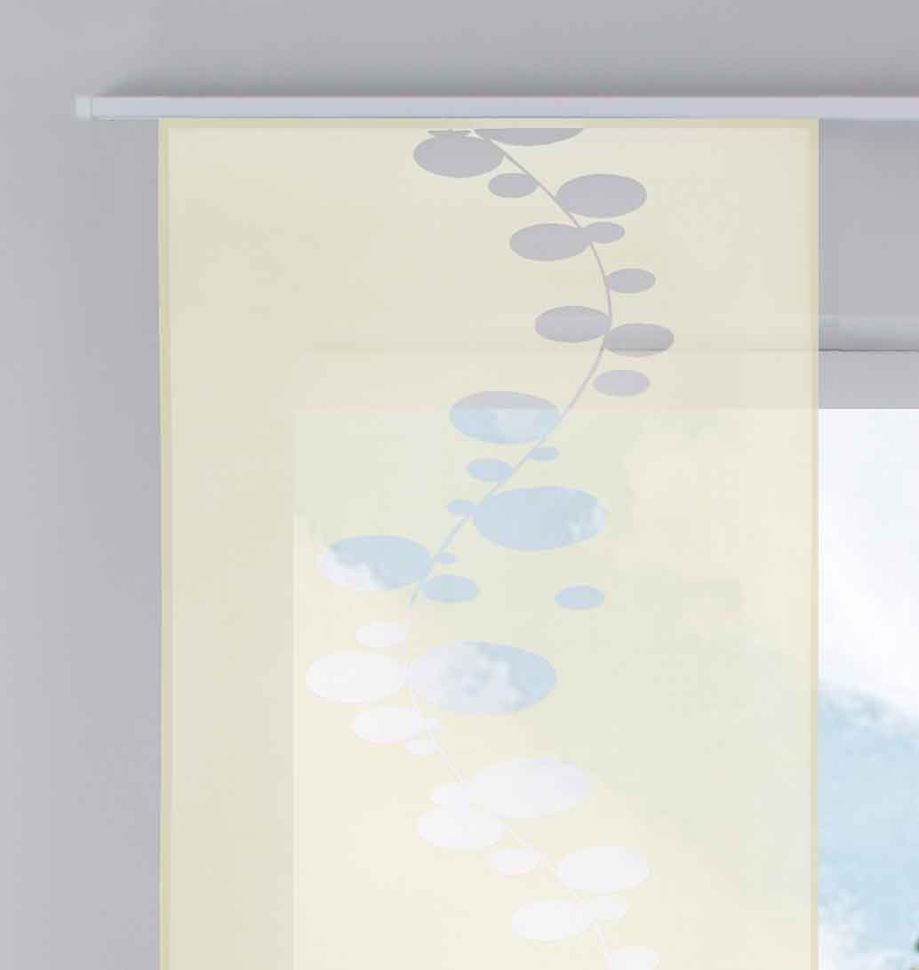 Moderner Flächenvorhang Raumtrenner Schiebegardine »Bubble« aus hochwertigem Ausbrenner-Stoff mit Paneelwagen Beschwerungsstange 85613 Schiebegardine Moderner_Flachenvorhang_Raumtrenner_Schiebegardine_Bubble_aus_hochwertigem_Ausbrenner-Stoff_mit_Paneelwagen_Beschwerungsstange_85613_-_Gardinenbox.de_-_-3686630 | Gardinenbox.de