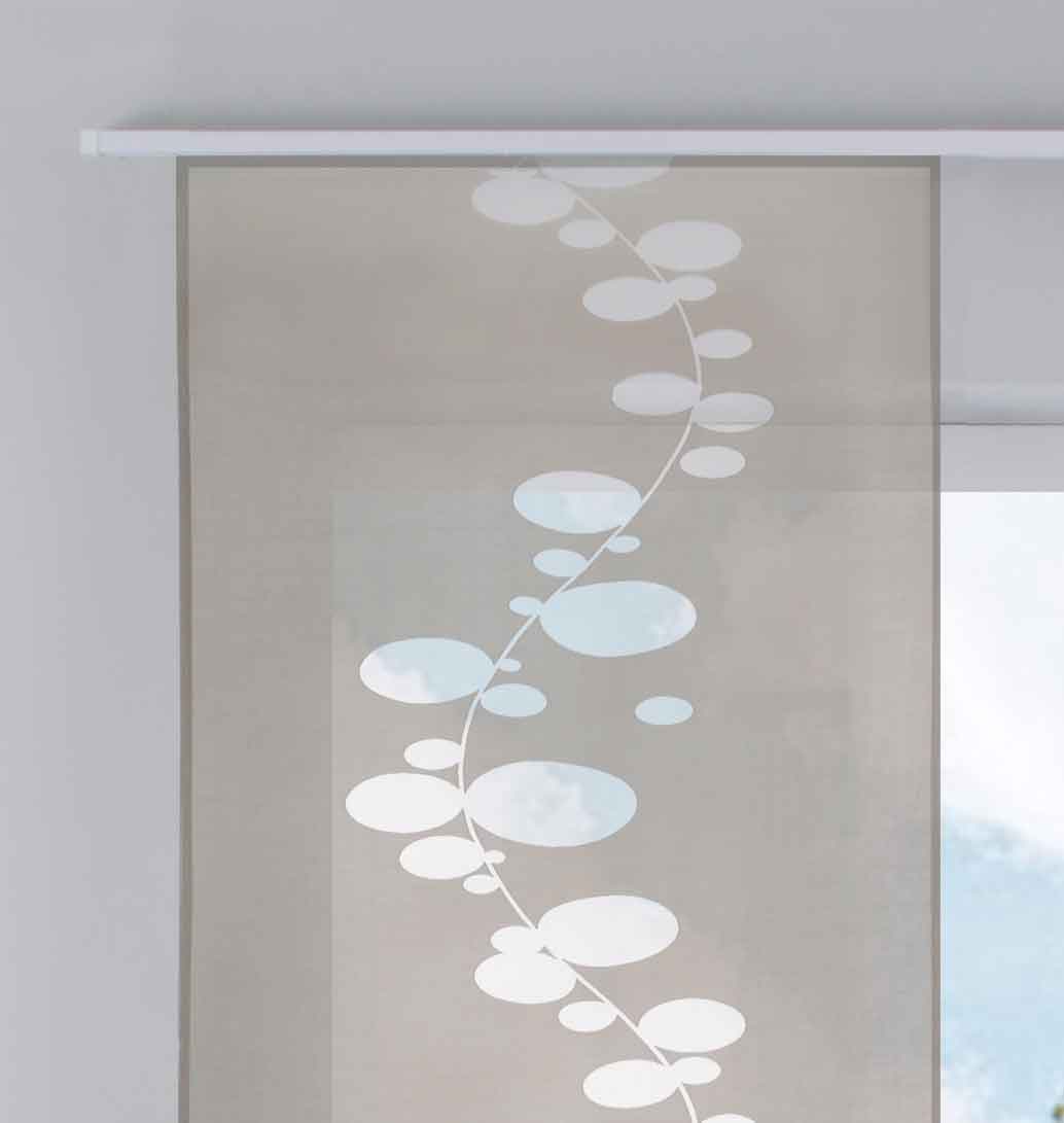 Moderner Flächenvorhang Raumtrenner Schiebegardine »Bubble« aus hochwertigem Ausbrenner-Stoff mit Paneelwagen Beschwerungsstange 85613 Schiebegardine Moderner_Flachenvorhang_Raumtrenner_Schiebegardine_Bubble_aus_hochwertigem_Ausbrenner-Stoff_mit_Paneelwagen_Beschwerungsstange_85613_-_Gardinenbox.de_-_-3686688 | Gardinenbox.de