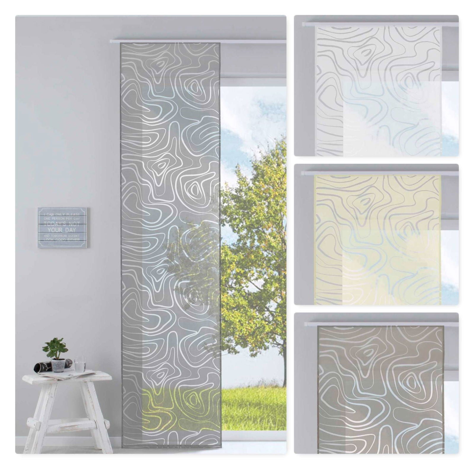 Moderner Flächenvorhang Raumtrenner Schiebegardine »Regio« aus hochwertigem Ausbrenner-Stoff mit Paneelwagen Beschwerungsstange 85614 Schiebegardine Moderner_Flachenvorhang_Raumtrenner_Schiebegardine_Regio_aus_hochwertigem_Ausbrenner-Stoff_mit_Paneelwagen_Beschwerungsstange_85614_-_Gardinenbox.de_-_-3686770 | Gardinenbox.de