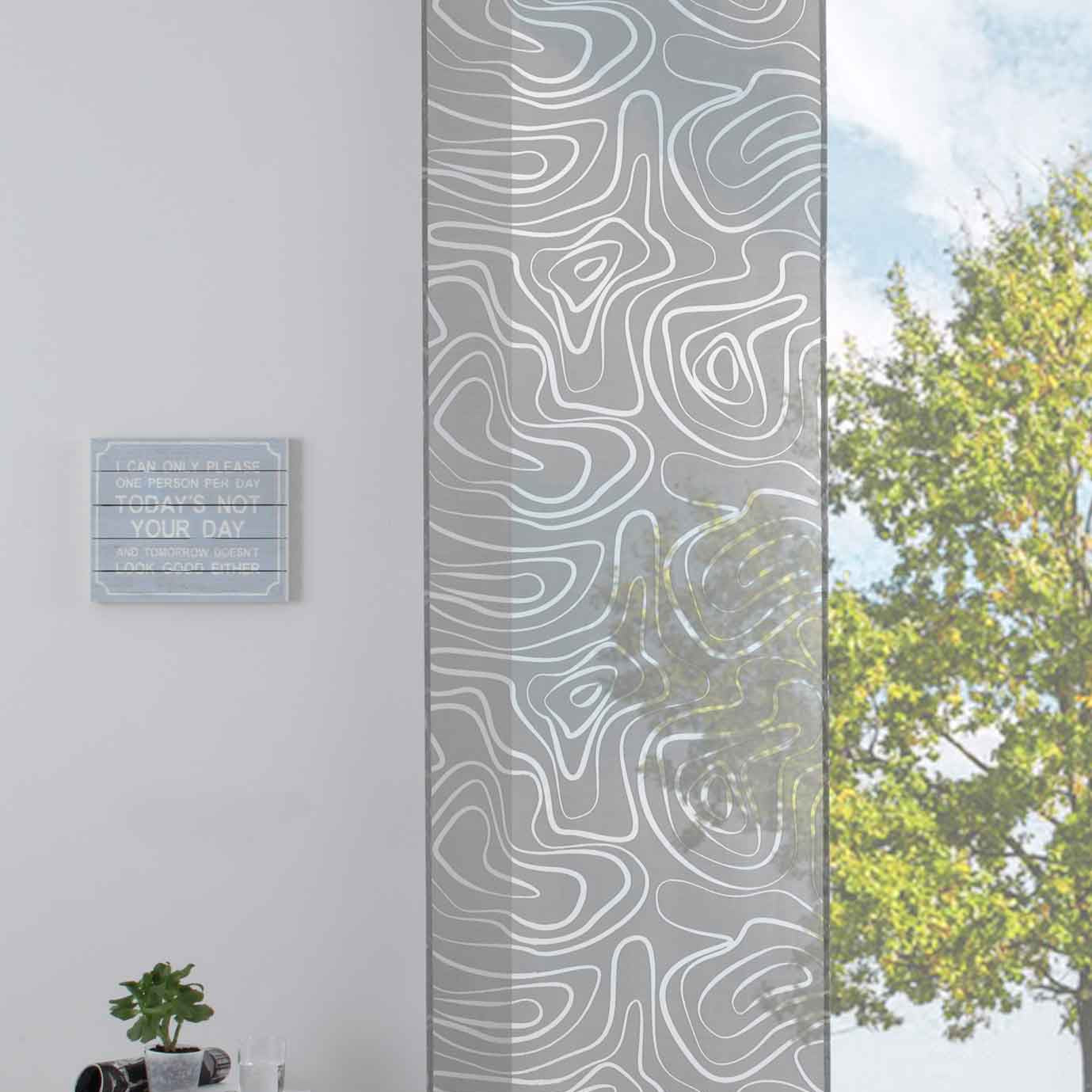 Moderner Flächenvorhang Raumtrenner Schiebegardine »Regio« aus hochwertigem Ausbrenner-Stoff mit Paneelwagen Beschwerungsstange 85614 Grau Schiebegardine Moderner_Flachenvorhang_Raumtrenner_Schiebegardine_Regio_aus_hochwertigem_Ausbrenner-Stoff_mit_Paneelwagen_Beschwerungsstange_85614_-_Gardinenbox.de_-_-3686796 | Gardinenbox.de