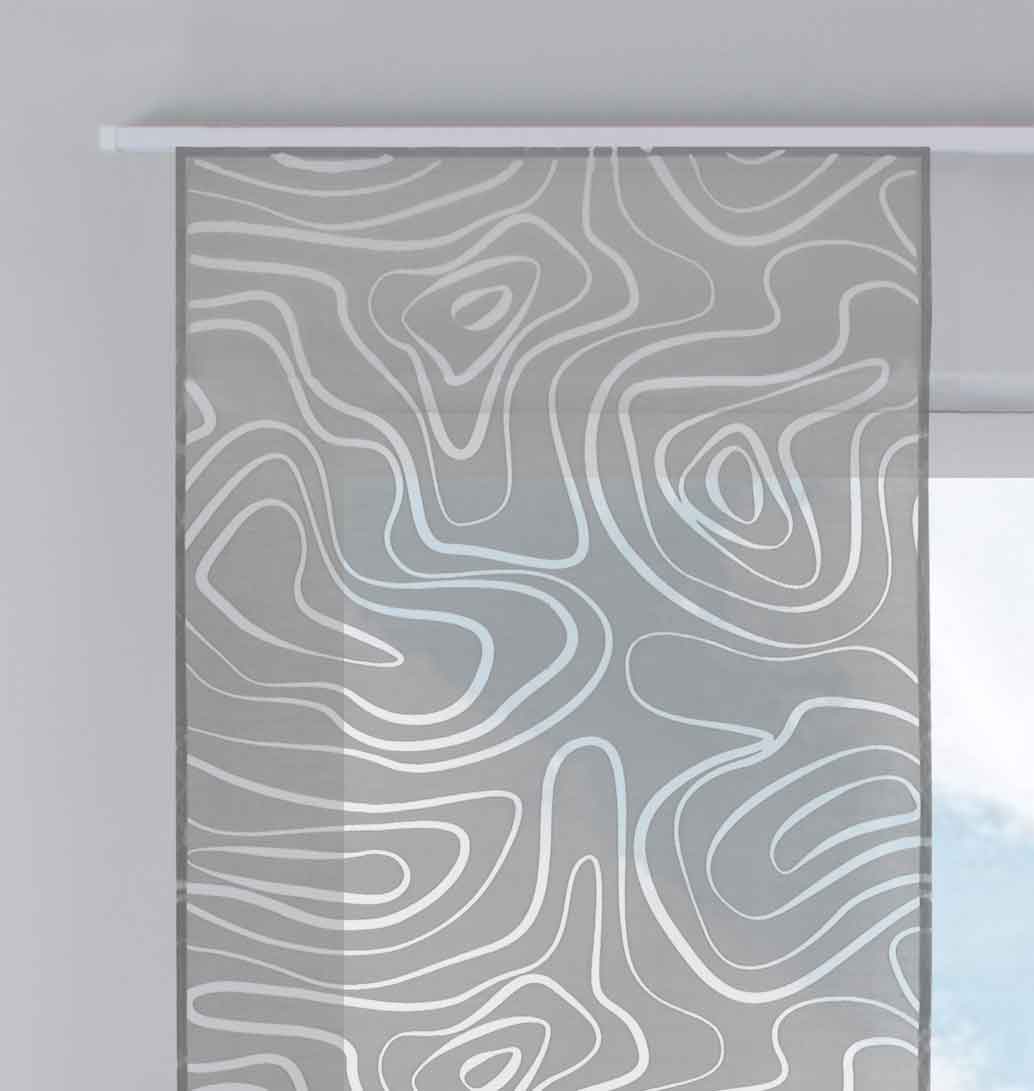 Moderner Flächenvorhang Raumtrenner Schiebegardine »Regio« aus hochwertigem Ausbrenner-Stoff mit Paneelwagen Beschwerungsstange 85614 Schiebegardine Moderner_Flachenvorhang_Raumtrenner_Schiebegardine_Regio_aus_hochwertigem_Ausbrenner-Stoff_mit_Paneelwagen_Beschwerungsstange_85614_-_Gardinenbox.de_-_-3686799 | Gardinenbox.de