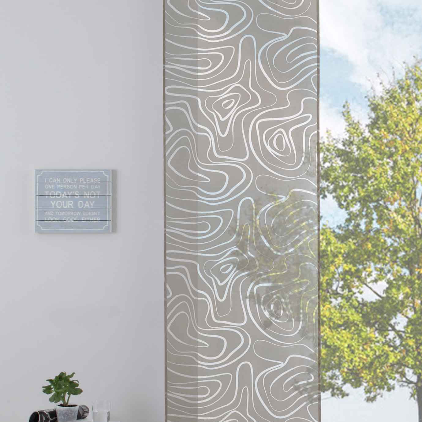 Moderner Flächenvorhang Raumtrenner Schiebegardine »Regio« aus hochwertigem Ausbrenner-Stoff mit Paneelwagen Beschwerungsstange 85614 Taupe Schiebegardine Moderner_Flachenvorhang_Raumtrenner_Schiebegardine_Regio_aus_hochwertigem_Ausbrenner-Stoff_mit_Paneelwagen_Beschwerungsstange_85614_-_Gardinenbox.de_-_-3686833 | Gardinenbox.de