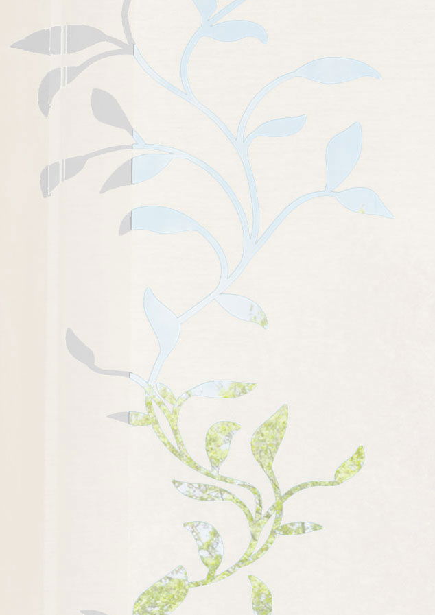 Moderner Flächenvorhang Raumtrenner Schiebegardine Tendril aus hochwertigem Ausbrenner-Stoff mit Paneelwagen 85611 Schiebegardine Moderner_Flachenvorhang_Raumtrenner_Schiebegardine_Tendril_aus_hochwertigem_Ausbrenner-Stoff_mit_Paneelwagen_85611_-_Gardinenbox.de_-_-3686550 | Gardinenbox.de