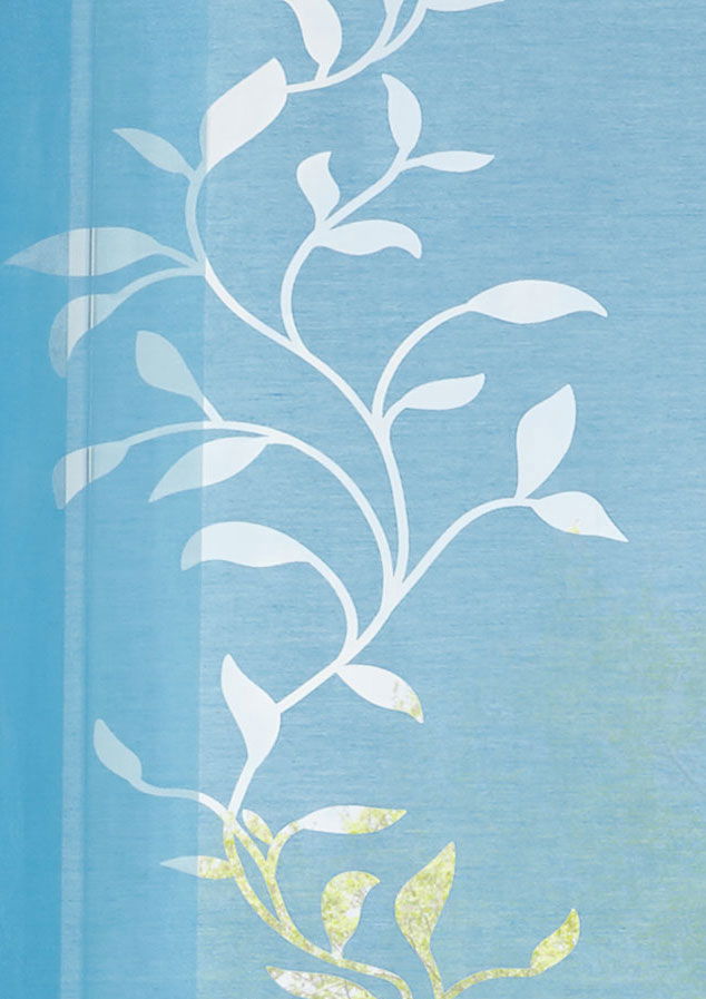 Moderner Flächenvorhang Raumtrenner Schiebegardine Tendril aus hochwertigem Ausbrenner-Stoff mit Paneelwagen 85611 Schiebegardine Moderner_Flachenvorhang_Raumtrenner_Schiebegardine_Tendril_aus_hochwertigem_Ausbrenner-Stoff_mit_Paneelwagen_85611_-_Gardinenbox.de_-_-3686563 | Gardinenbox.de