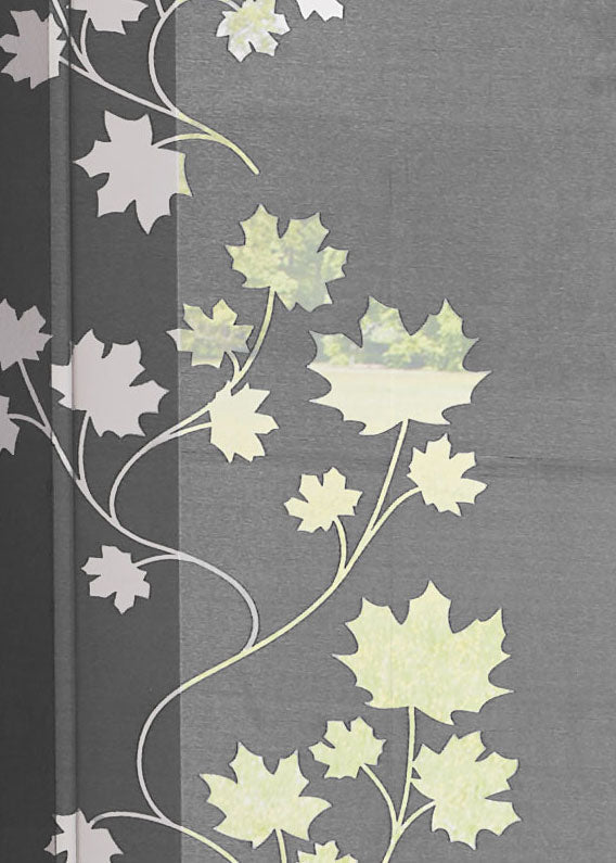 Moderner Flächenvorhang Schiebegardine Leaf aus hochwertigem Ausbrenner-Stoff mit Klettband 85610 Schiebegardine Moderner_Flachenvorhang_Schiebegardine_Leaf_aus_hochwertigem_Ausbrenner-Stoff_mit_Klettband_85610_-_Gardinenbox.de_-_-3687121 | Gardinenbox.de