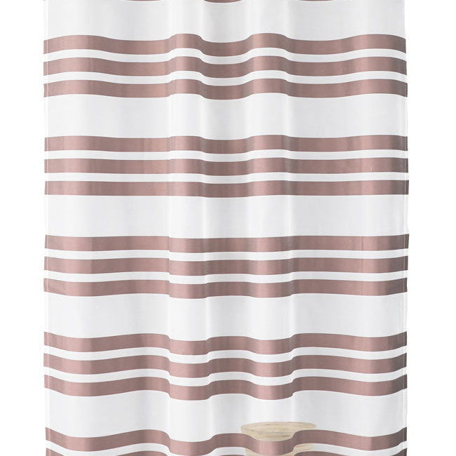 Ösen Schal transparent Organza Gardine mit Querstreifen 89133 Taupe 243 x140 (HxB) Gardinenschal Osen_Schal_transparent_Organza_Gardine_mit_Querstreifen_89133_-_Gardinenbox.de_-_-3687152 | Gardinenbox.de