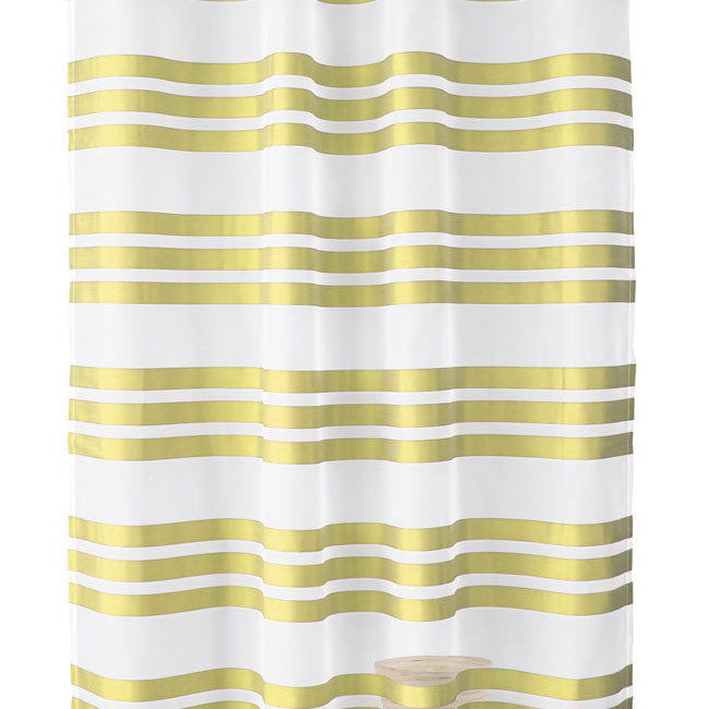 Ösen Schal transparent Organza Gardine mit Querstreifen 89133 Grün 243 x140 (HxB) Gardinenschal Osen_Schal_transparent_Organza_Gardine_mit_Querstreifen_89133_-_Gardinenbox.de_-_-3687159 | Gardinenbox.de